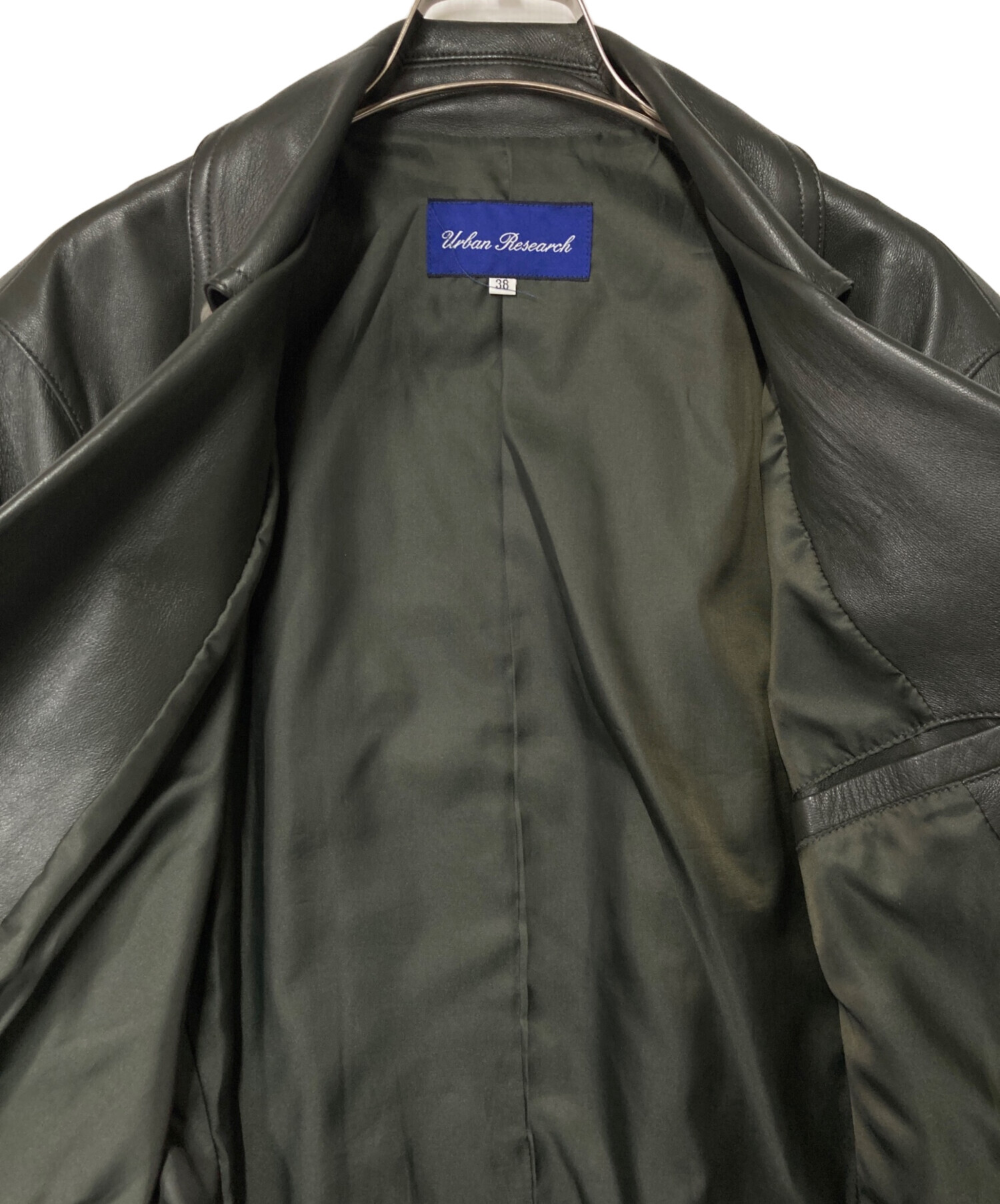 中古・古着通販】URBAN RESEARCH (アーバンリサーチ) ラムレザーダブル