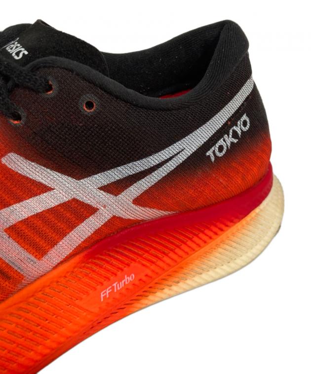 中古・古着通販】asics (アシックス) METASPEED SKY オレンジ×ブラック