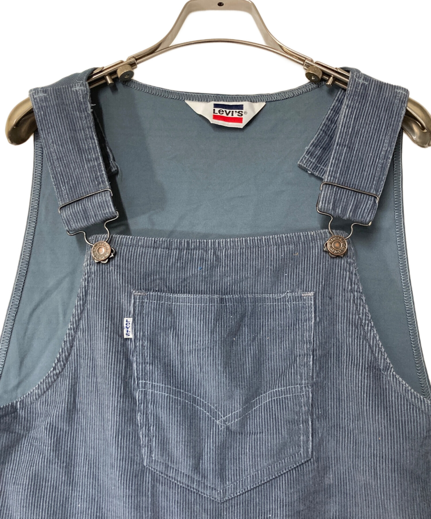 中古・古着通販】LEVI'S (リーバイス) コーデュロイオーバーオール USA