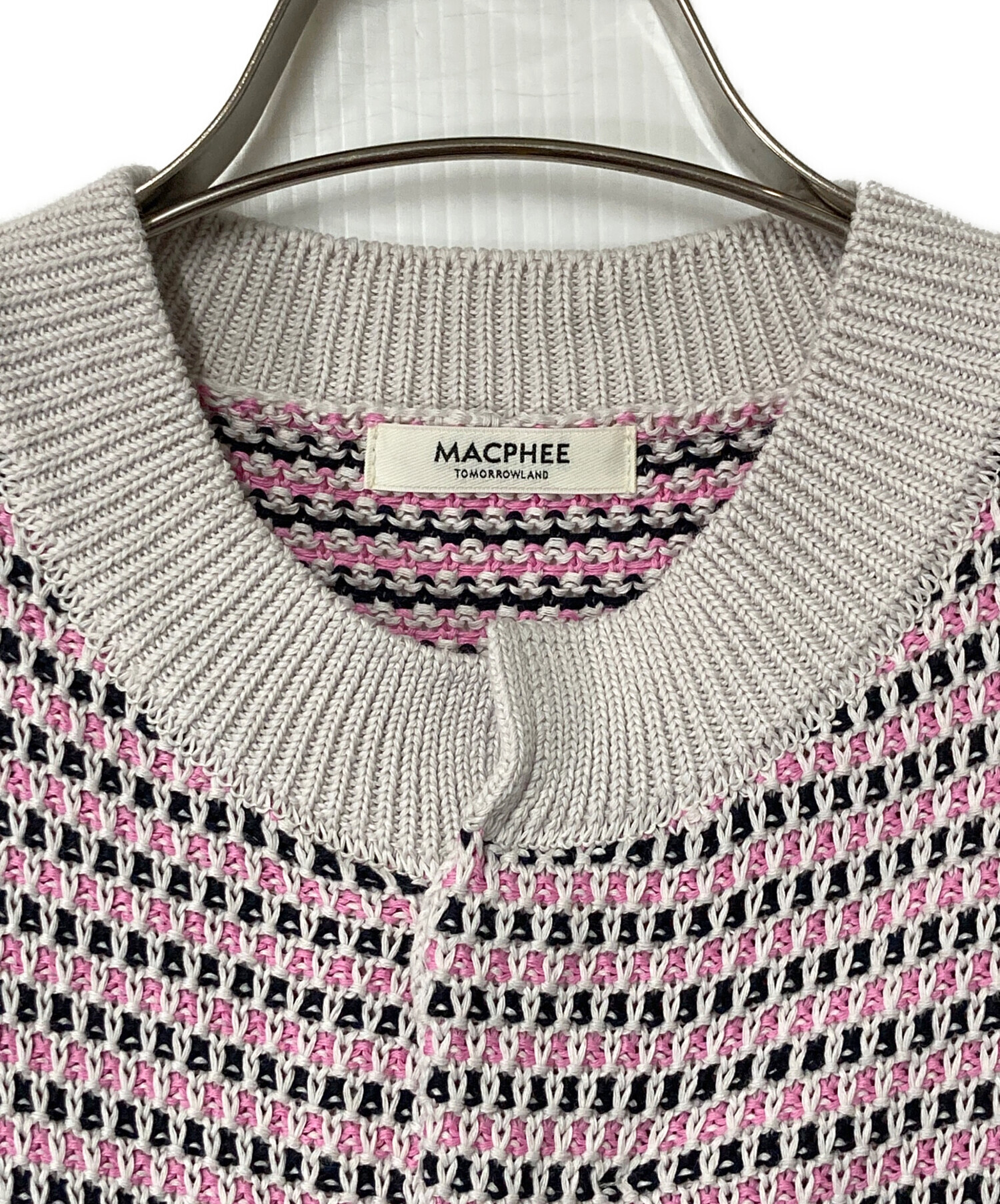 中古・古着通販】MACPHEE (マカフィー) ギマコットン ハーフスリーブ