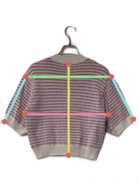 【未使用品】MACPHEE ギマコットン ハーフスリーブカーディガン 中古・古着通販】MACPHEE (マカフィー) ギマコットン ハーフスリーブ