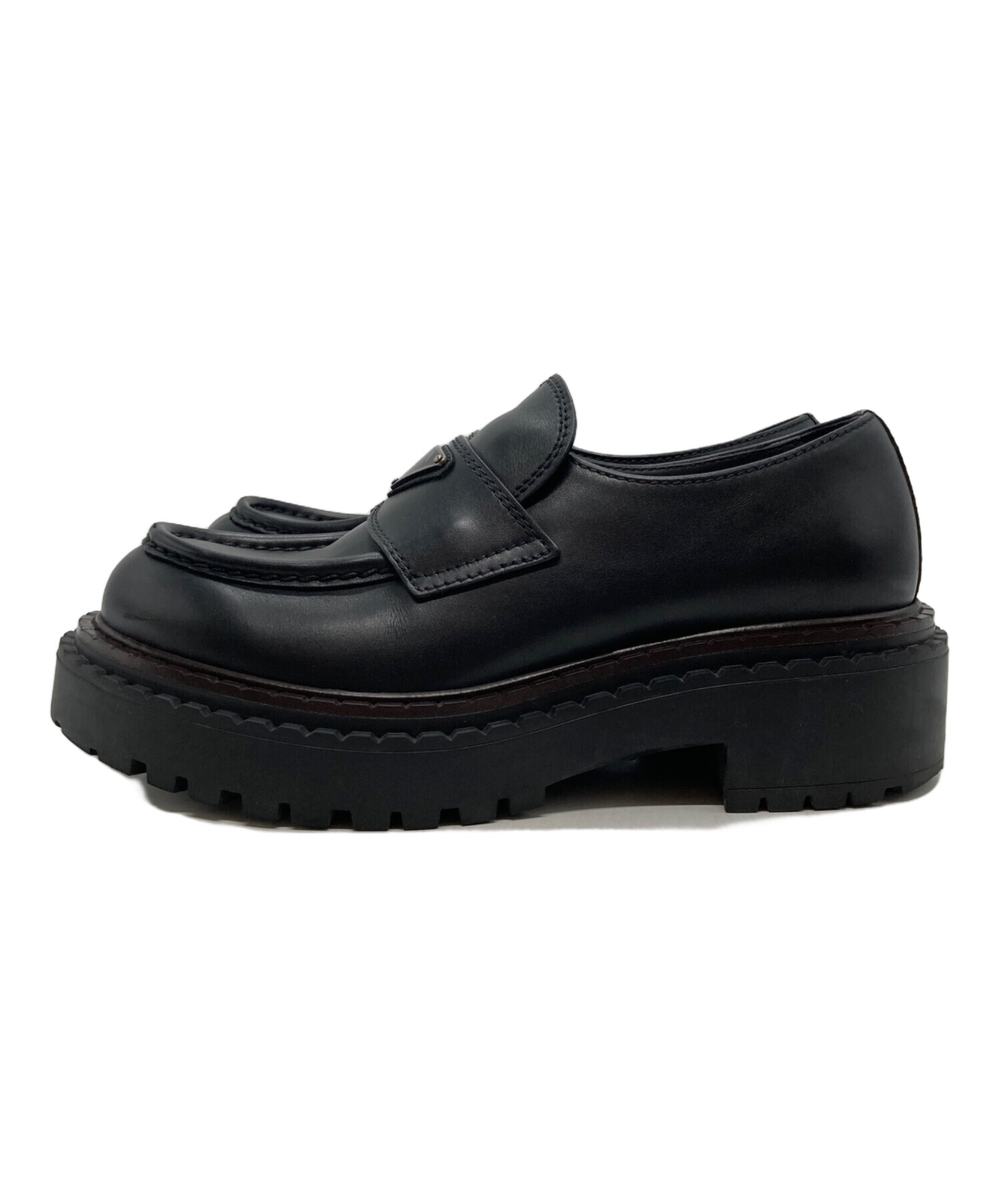 中古・古着通販】PRADA (プラダ) ダブルチョコレート トライアングル