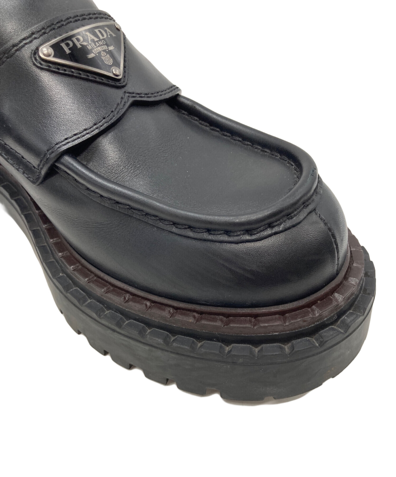 中古・古着通販】PRADA (プラダ) ダブルチョコレート トライアングル