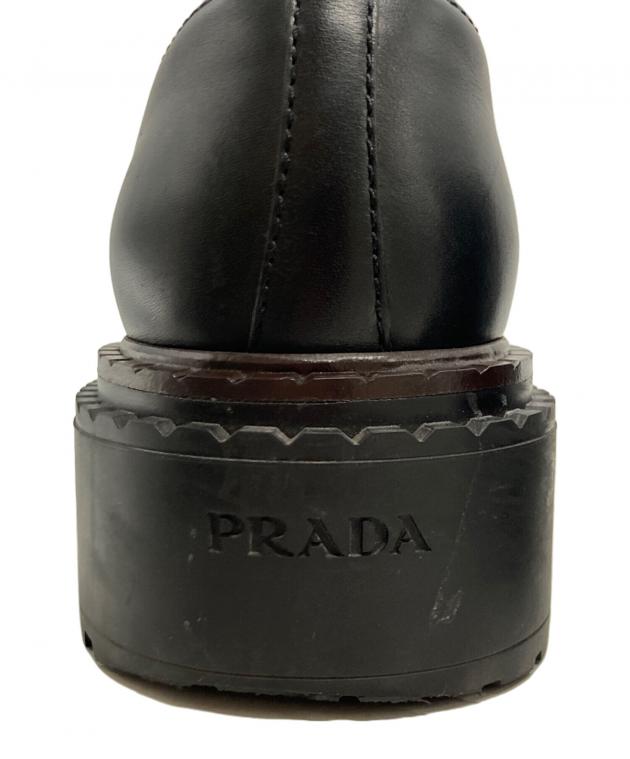 中古・古着通販】PRADA (プラダ) ダブルチョコレート トライアングル