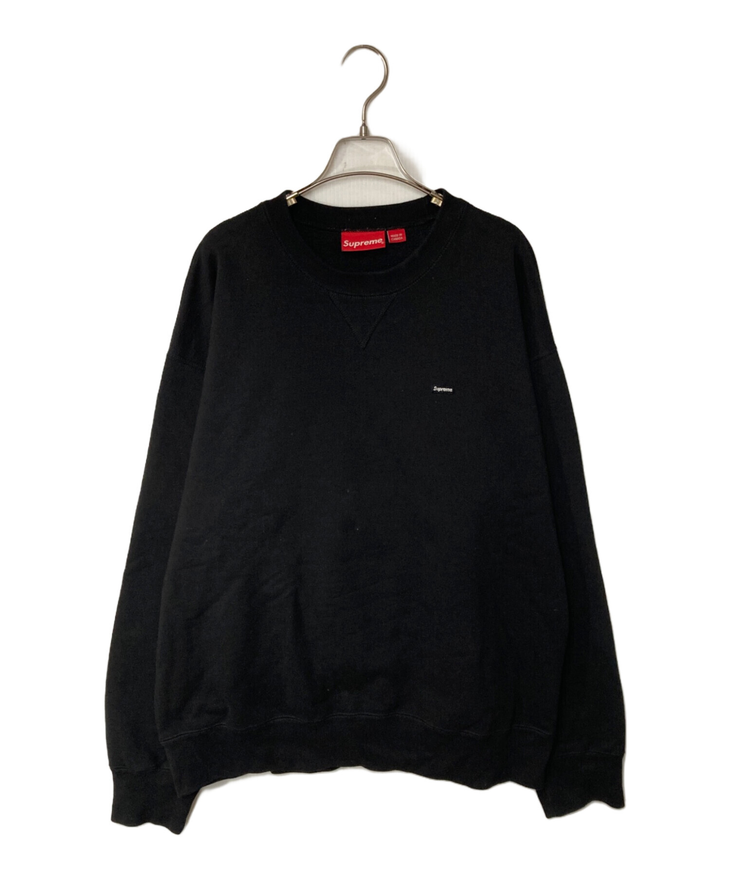 中古・古着通販】Supreme (シュプリーム) Small Box Crewneck ブラック 