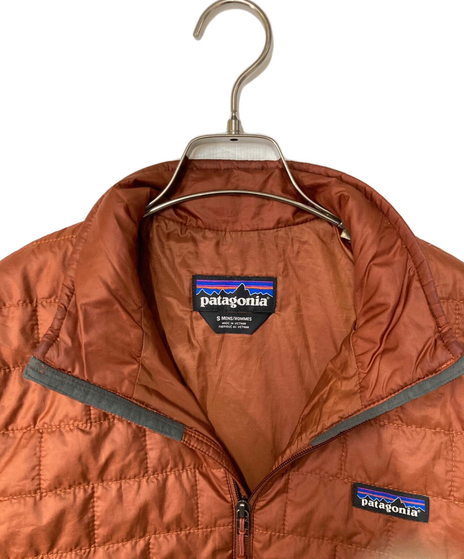 patagonia ナノパフジャケット オレンジ Lサイズ 00s Patagonia Primaloft Nano Puff Jacket 