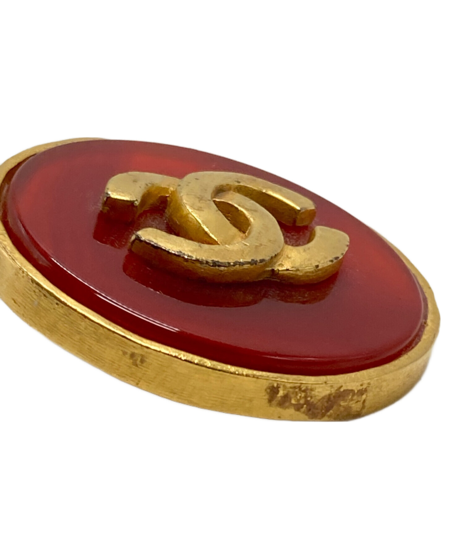 中古・古着通販】CHANEL (シャネル) ココマーク ラウンド イヤリング
