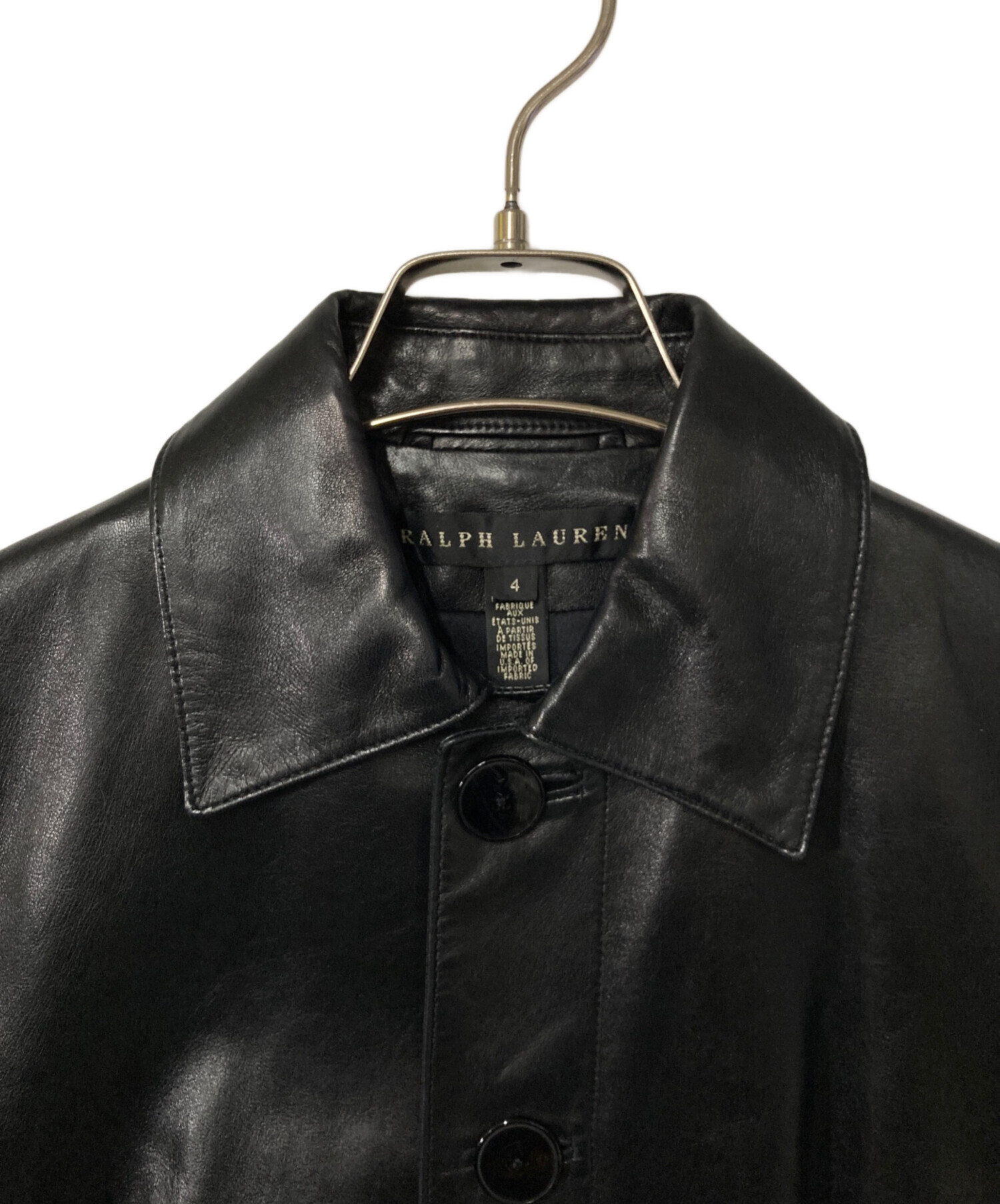 中古・古着通販】RALPH LAUREN (ラルフローレン) レザージャケット