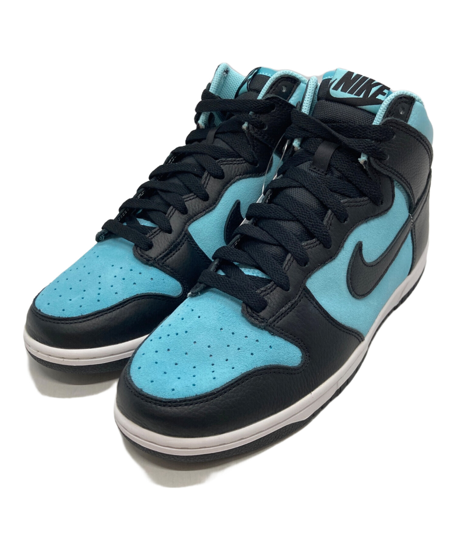 中古・古着通販】NIKE (ナイキ) ハイカットスニーカー ブルー×ブラック 