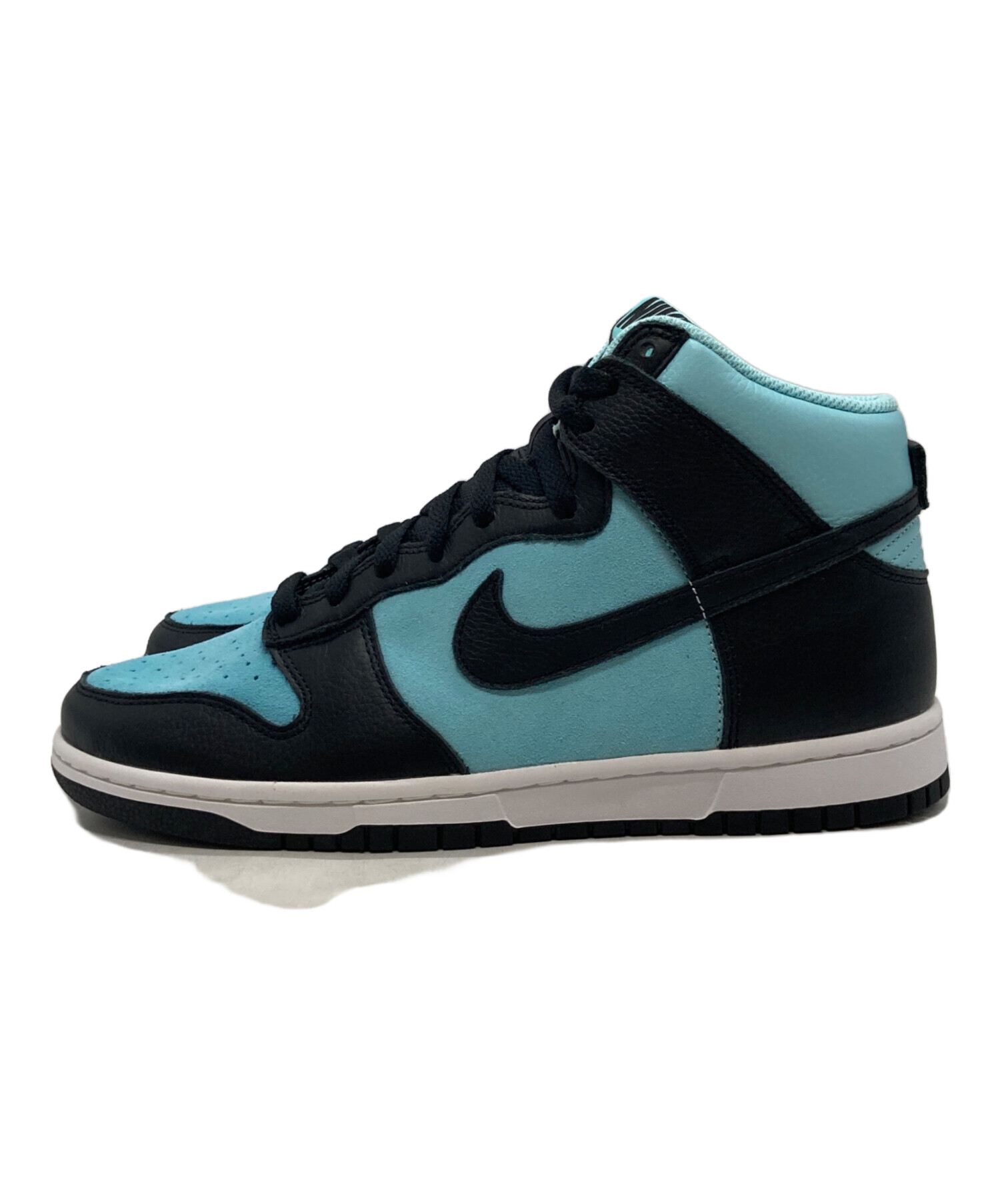 中古・古着通販】NIKE (ナイキ) ハイカットスニーカー ブルー×ブラック 