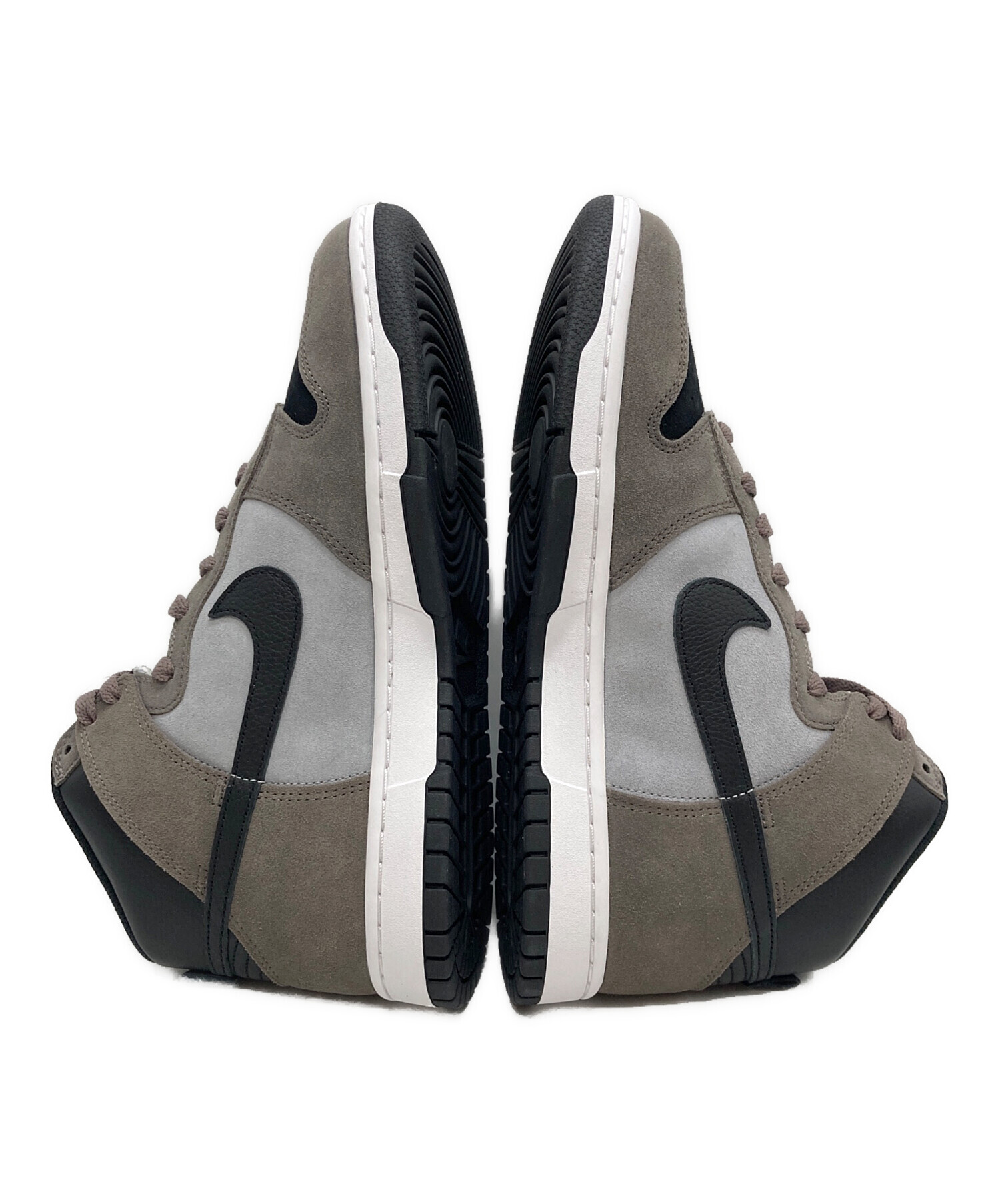 中古・古着通販】NIKE (ナイキ) BY YOU DUNK HIGH 365 ブラウン×グレー 