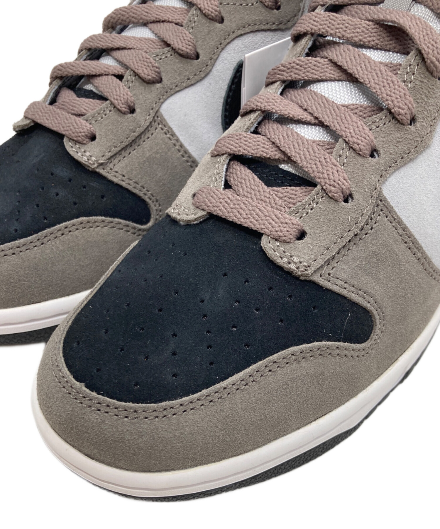 中古・古着通販】NIKE (ナイキ) BY YOU DUNK HIGH 365 ブラウン×グレー 