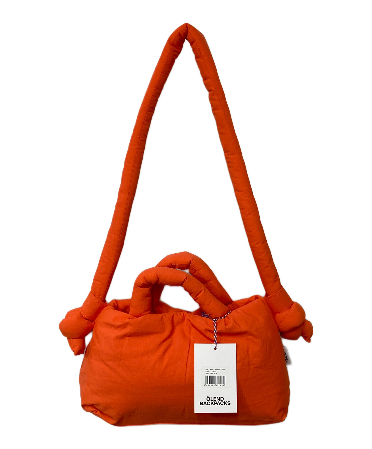 【OLEND BACKPACKS 】2WAY ショルダーバッグ オレンジ 中古・古着通販】OLEND BACKPACKS (オーレンド) 2WAYショルダーバッグ
