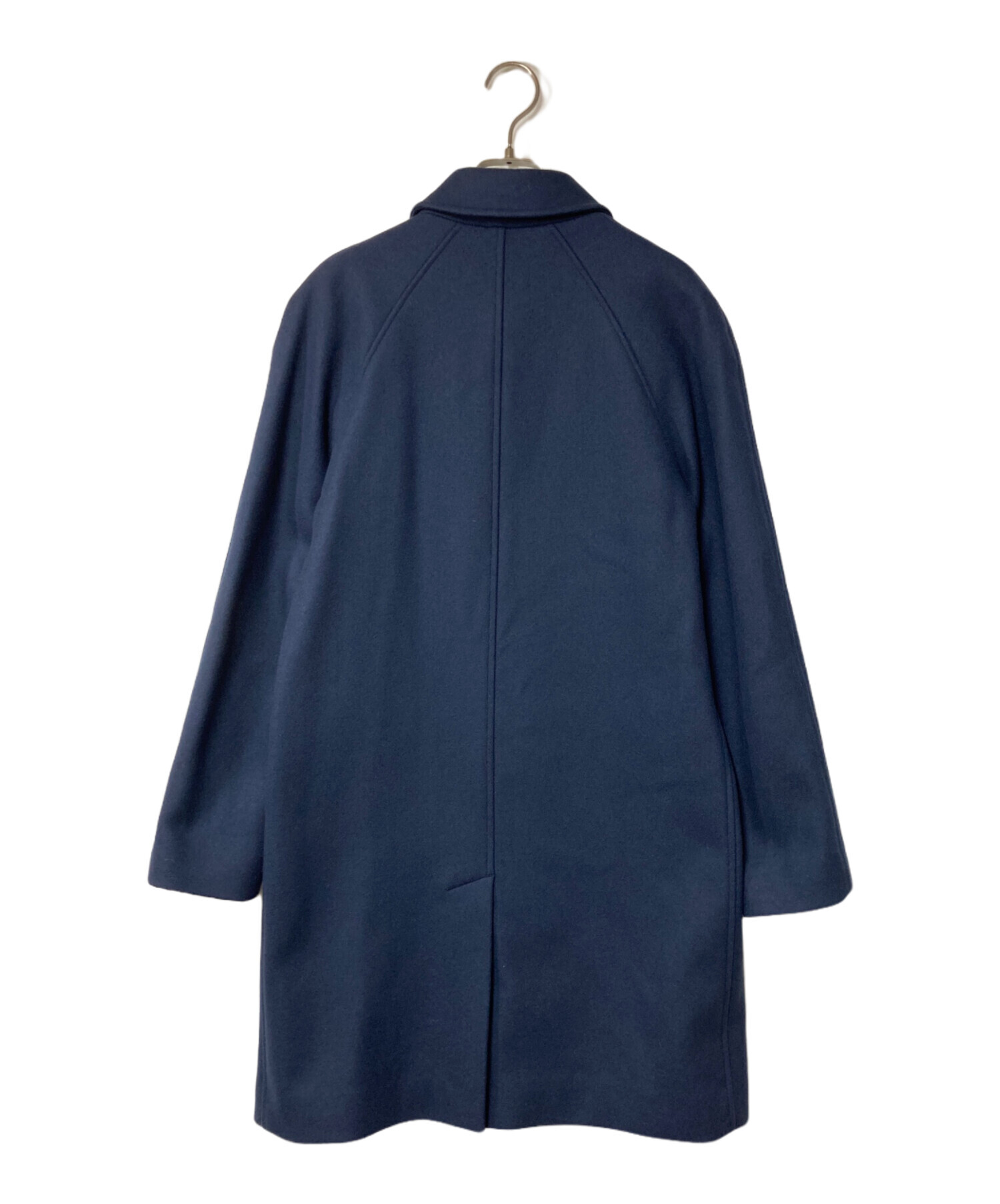 中古・古着通販】A.P.C. (アーペーセー) ステンカラーコート ネイビー
