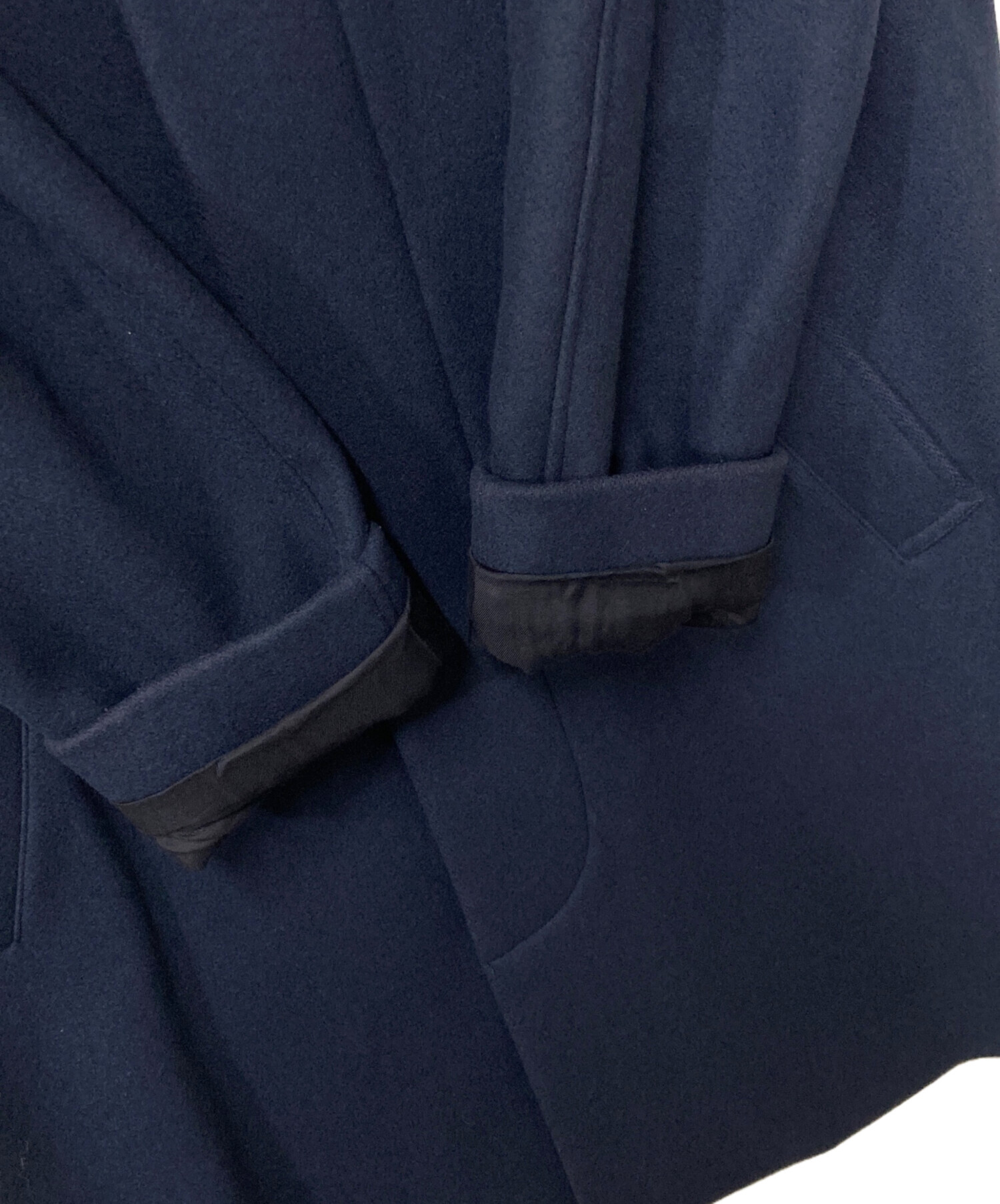 中古・古着通販】A.P.C. (アーペーセー) ステンカラーコート ネイビー