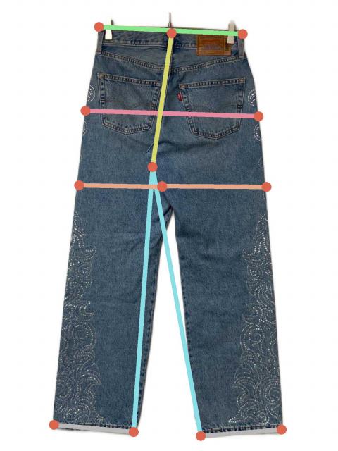 中古・古着通販】LEVI'S (リーバイス) BEYONCE (ビヨンセ) 501 ライン