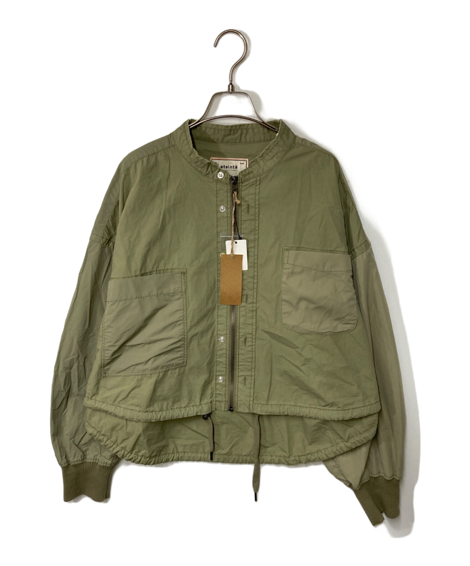中古・古着通販】etsinta (エシンタ) リメイクZIPシャツジャケット 