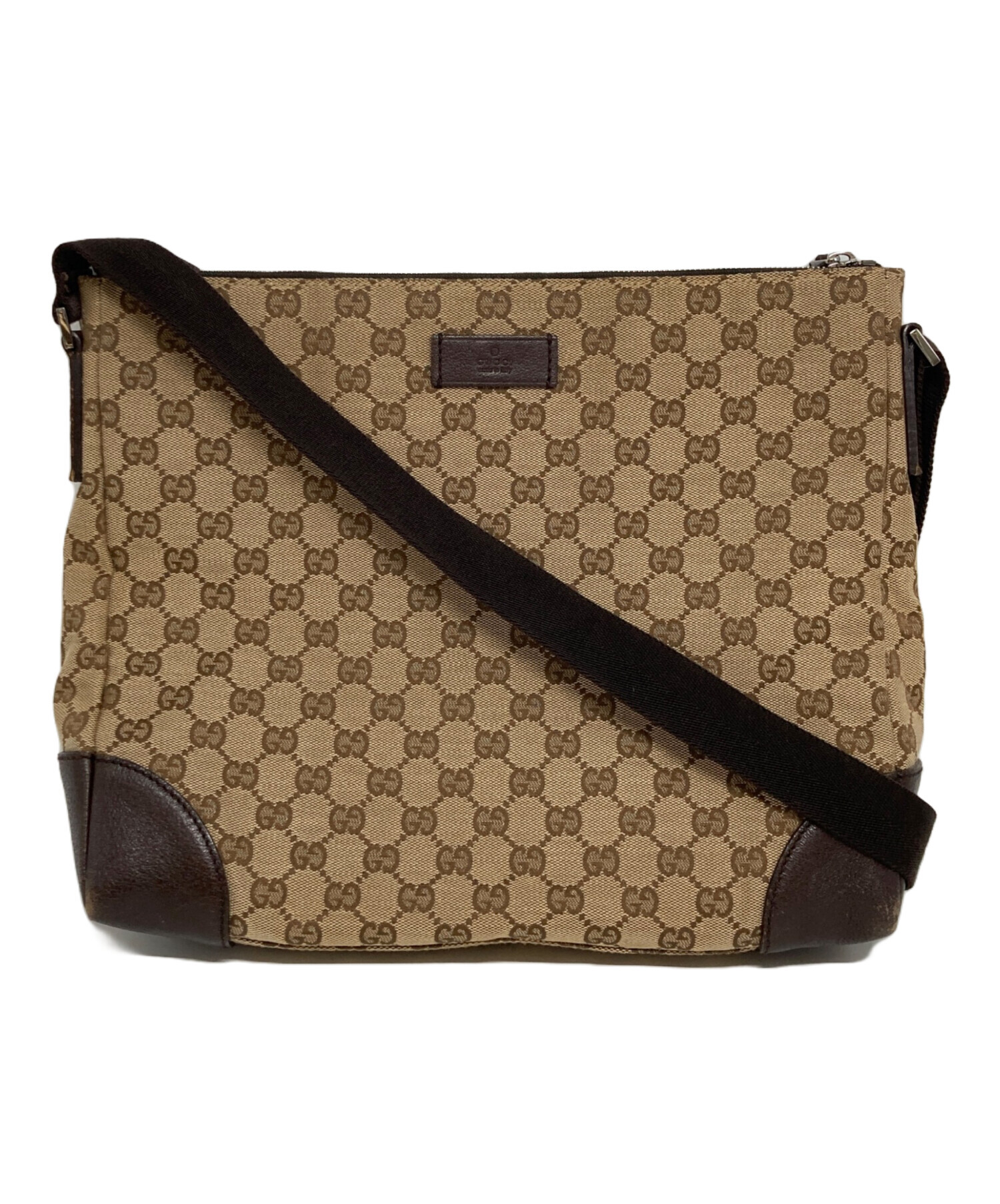 中古・古着通販】GUCCI (グッチ) GGキャンバス ショルダーバッグ