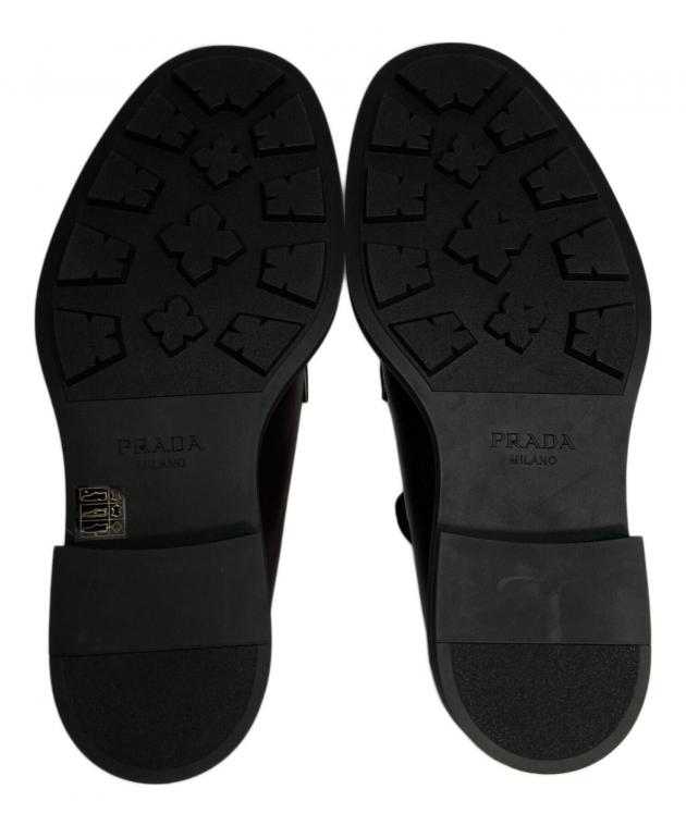 中古・古着通販】PRADA (プラダ) ブラッシュドレザー ダービーシューズ