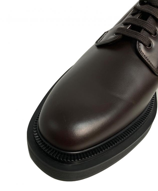 中古・古着通販】PRADA (プラダ) ブラッシュドレザー ダービーシューズ