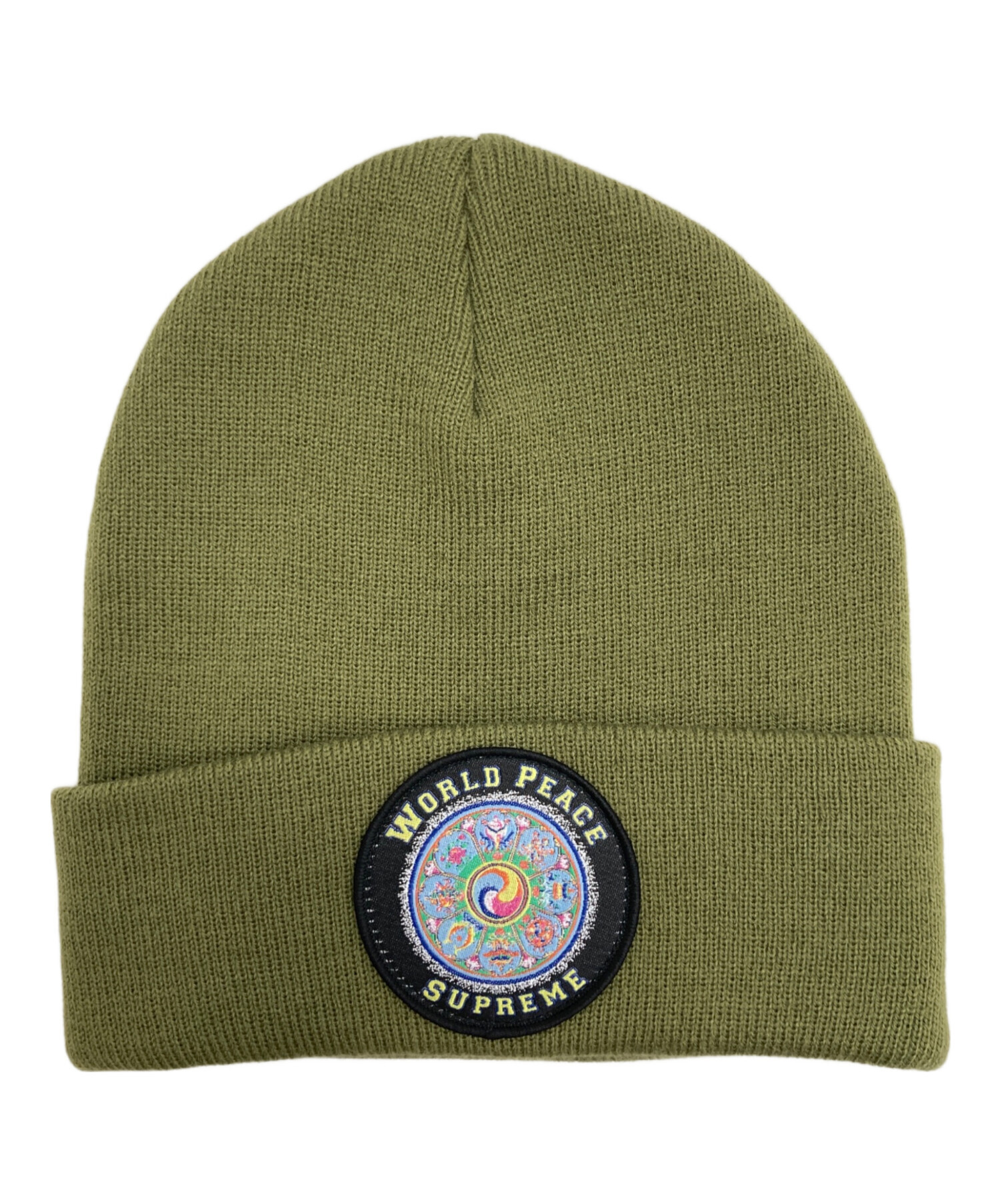中古・古着通販】Supreme (シュプリーム) World Peace Beanie オリーブ