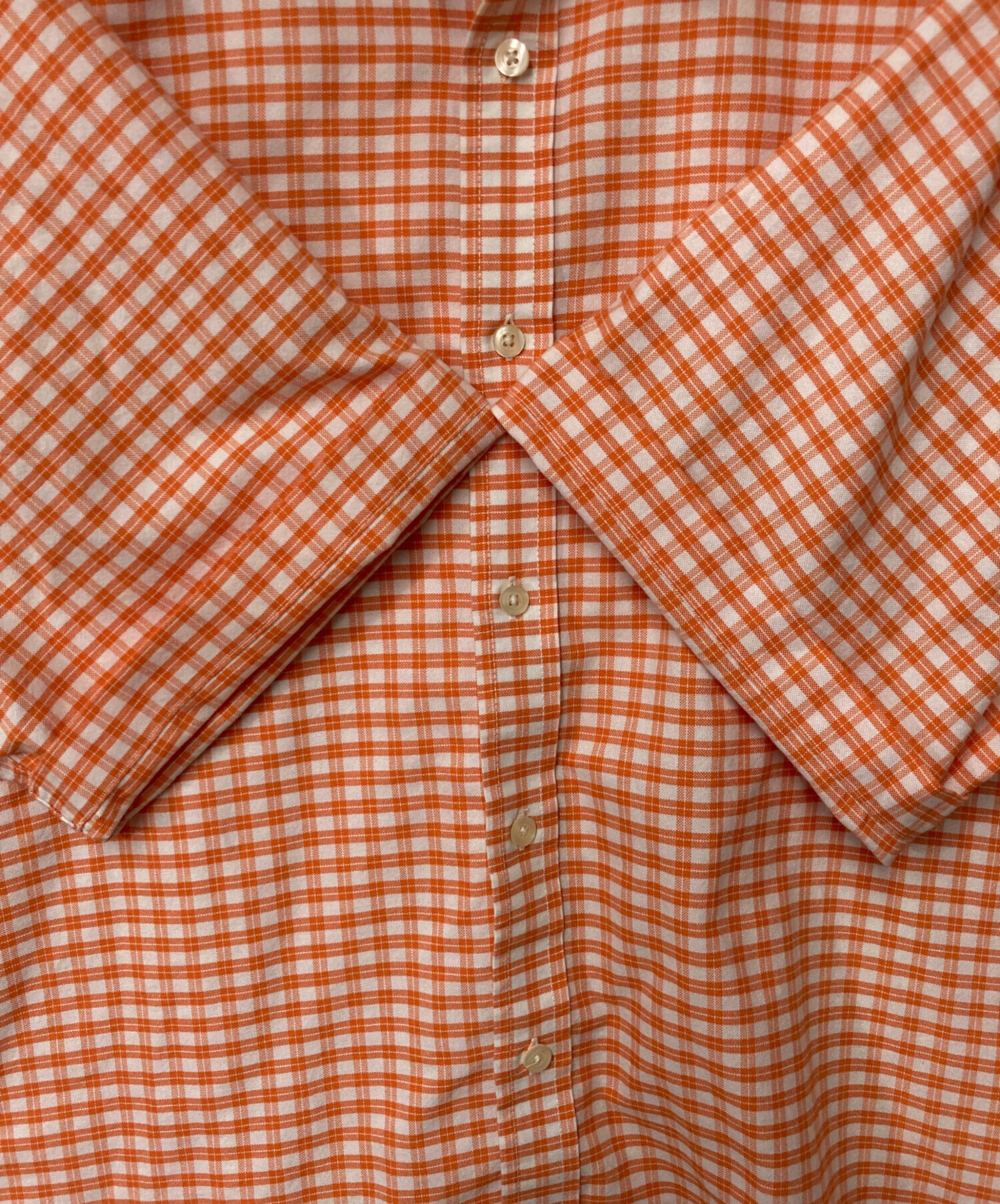 中古・古着通販】RALPH LAUREN (ラルフローレン) 半袖チェックボタン 