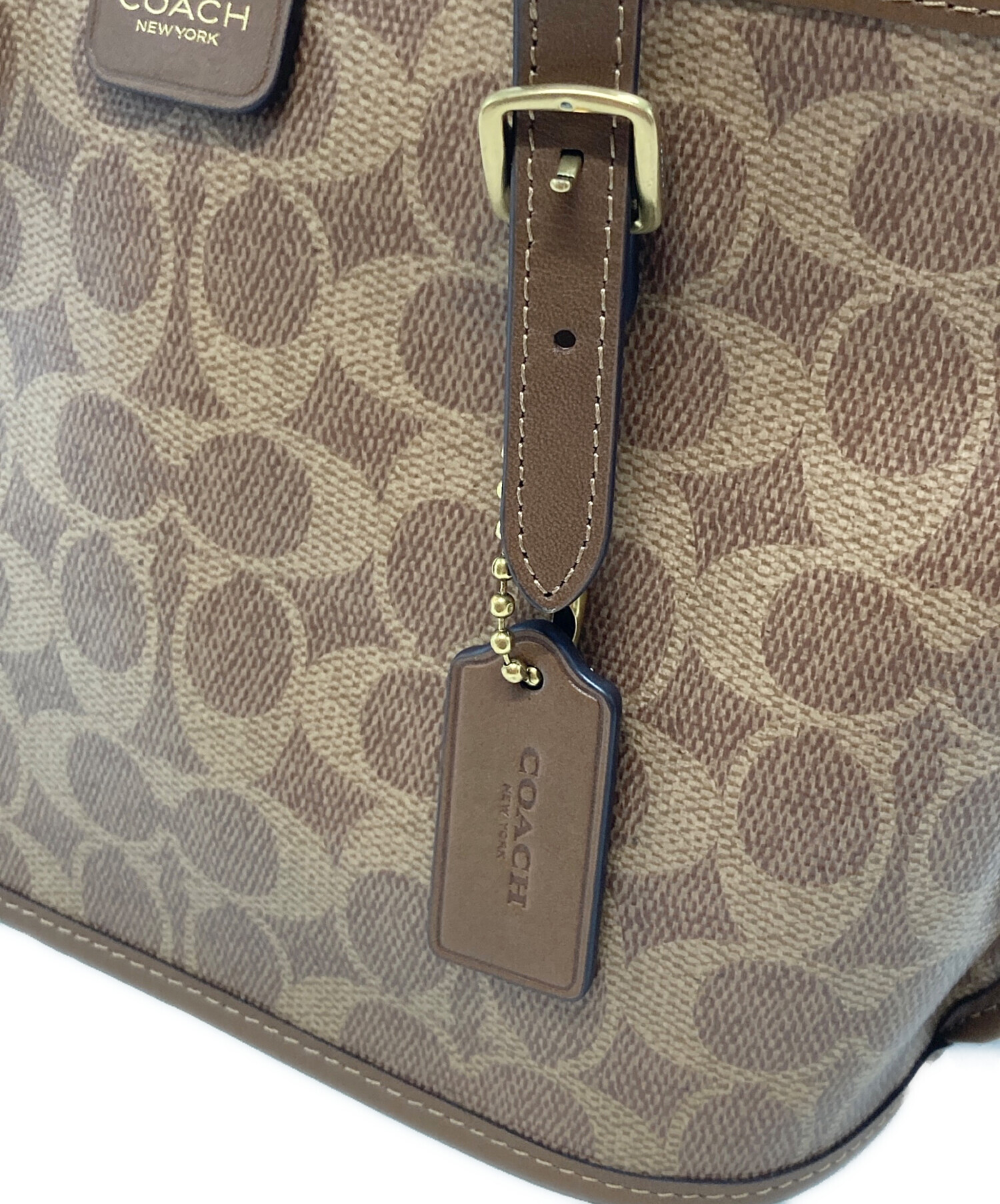 中古・古着通販】COACH (コーチ) タクシー トート バッグ 21 ブラウン