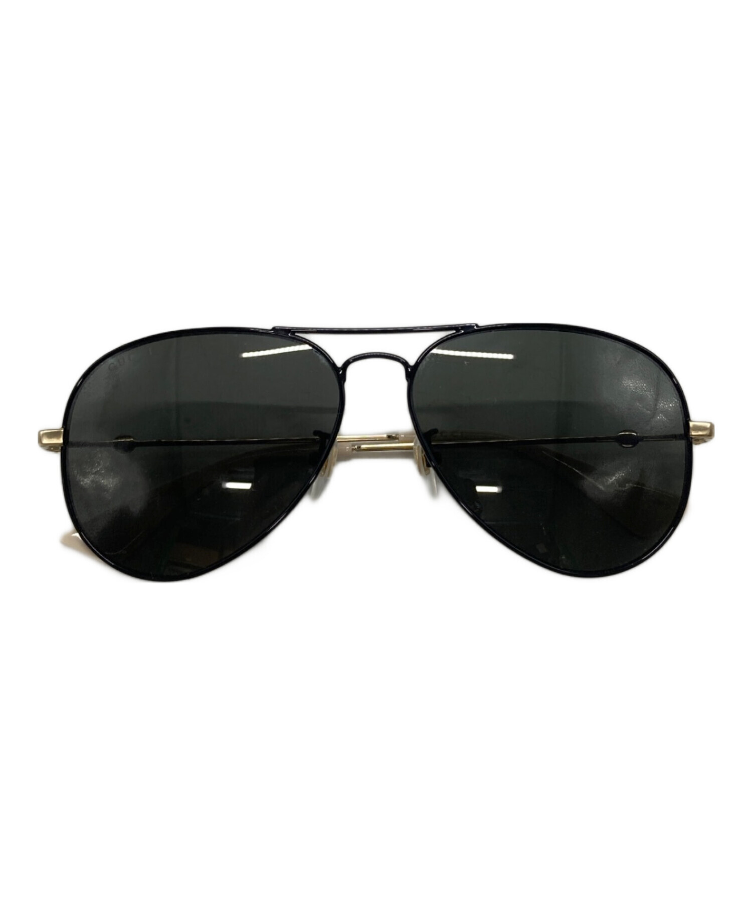 中古・古着通販】GUCCI (グッチ) ティアドロップ サングラス ブラック