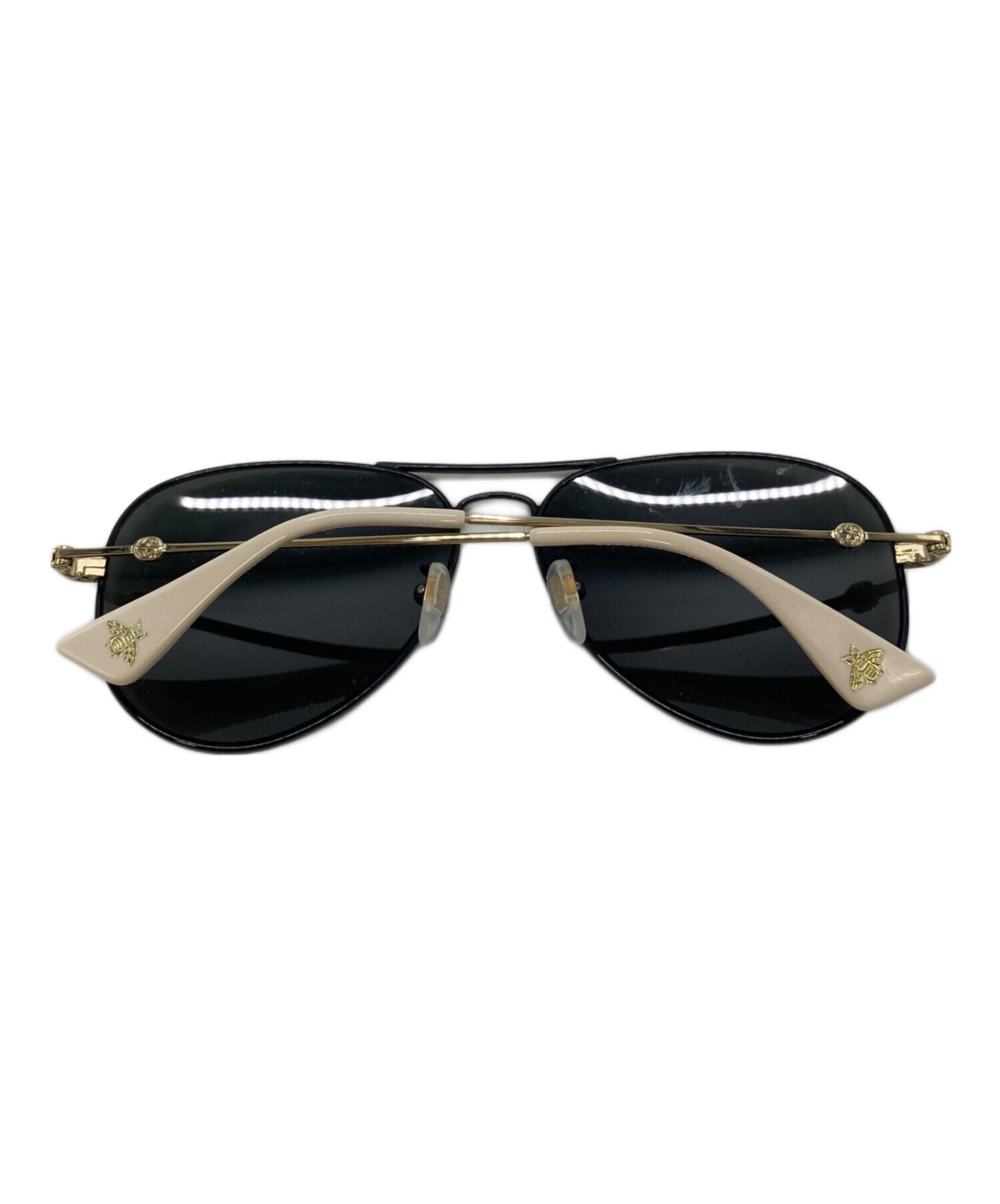 中古・古着通販】GUCCI (グッチ) ティアドロップ サングラス ブラック