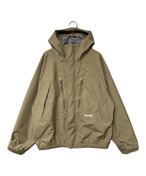 シュプリーム フード ジャケット ベージュsupreme SS18 Khaki 中古・古着通販】SUPREME (シュプリーム) GORE-TEX Taped Seam Shell