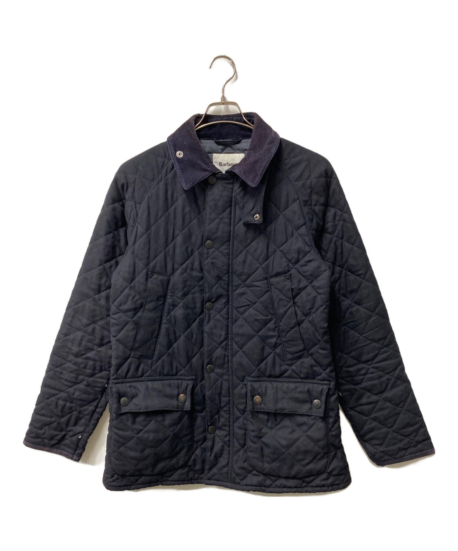 Barbour キルティングジャケット ネイビー XL 中古・古着通販】Barbour (バブアー) ビデイルSL キルティング