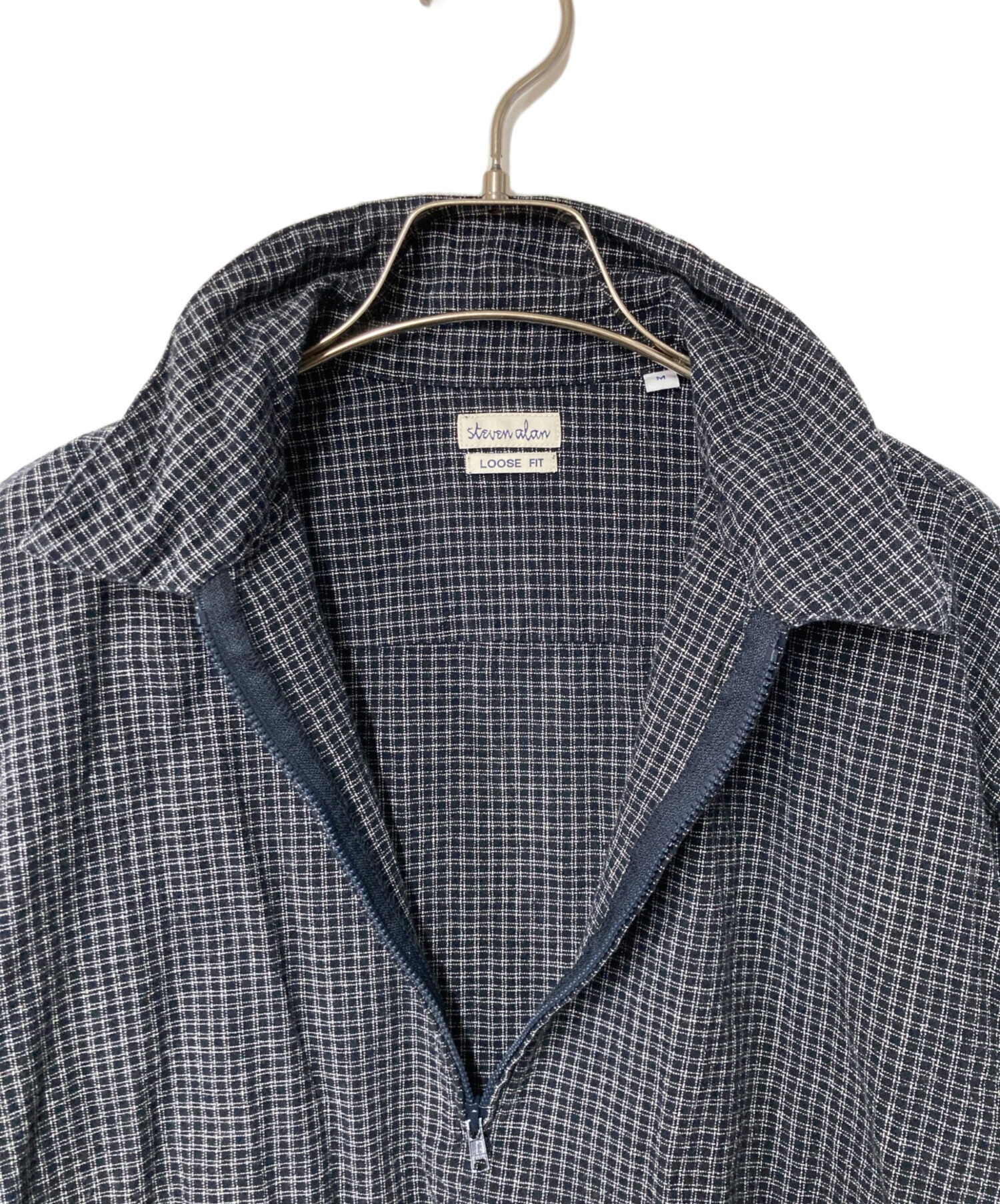 未使用＜Steven Alan＞GRAPH CHECK TUNIC Steven Alan（スティーブンアラン）の「＜Steven Alan＞ GRAPH/CHECK