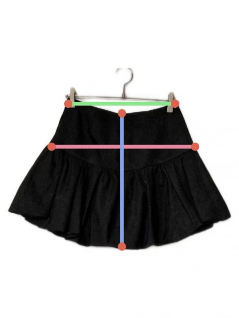 中古・古着通販】HER LIP TO (ハーリップトゥ) Bubble Mini Skirt 中古・古着通販】HER LIP TO (ハーリップトゥ) Bubble Mini Skirt
