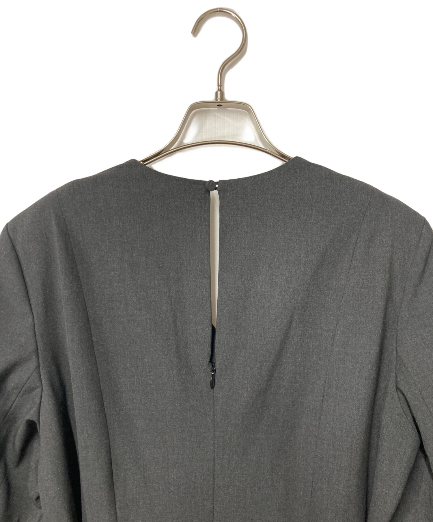 新品　IENA　＆NAVY　オールインワン　グレー　36 中古・古着通販】IENA (イエナ) ＆NAVY Vネックオールインワン グレー