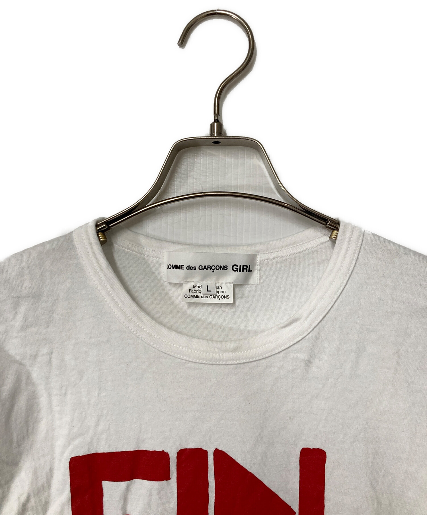 COMME des GARCONS GIRL Tシャツ S ブーケ未使用品 中古・古着通販】COMME des GARCONS GIRL (コムデギャルソンガール