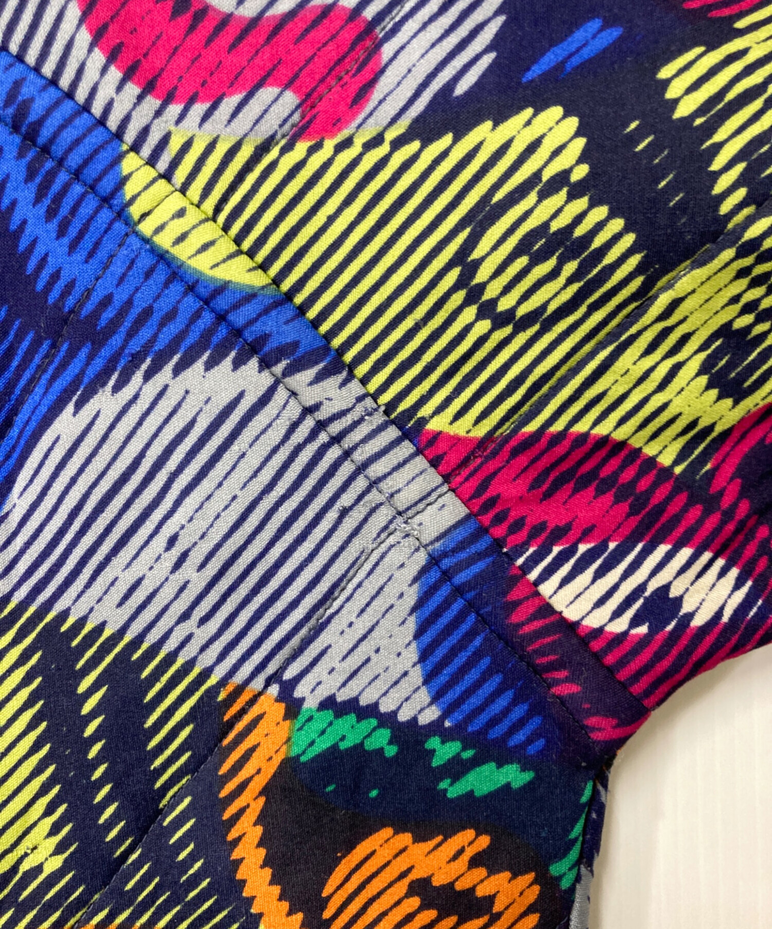 中古・古着通販】missoni (ミッソーニ) シルク総柄ジャケット マルチ
