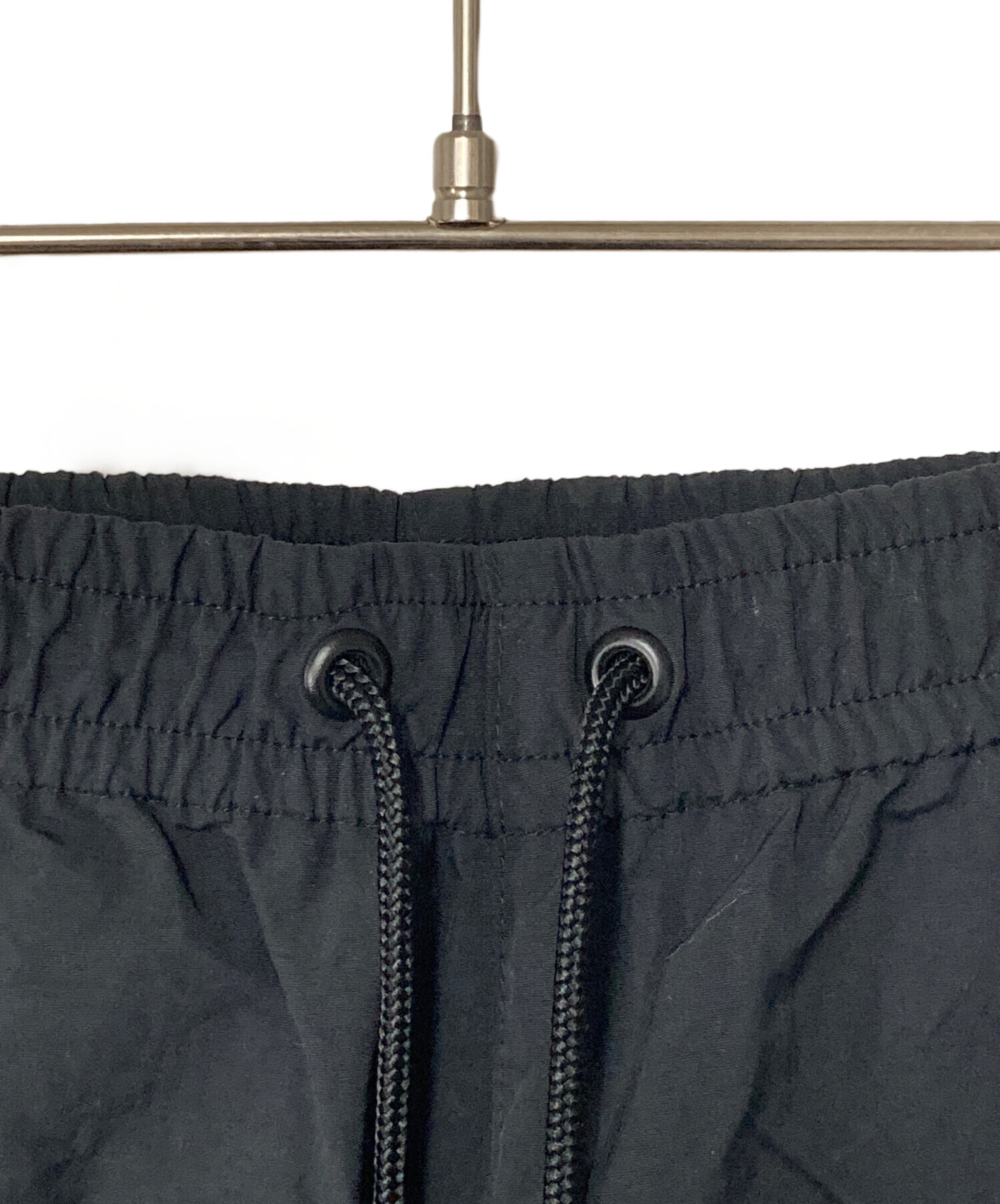 中古・古着通販】ENNOY (エンノイ) Nylon Short Pant ブラック サイズ