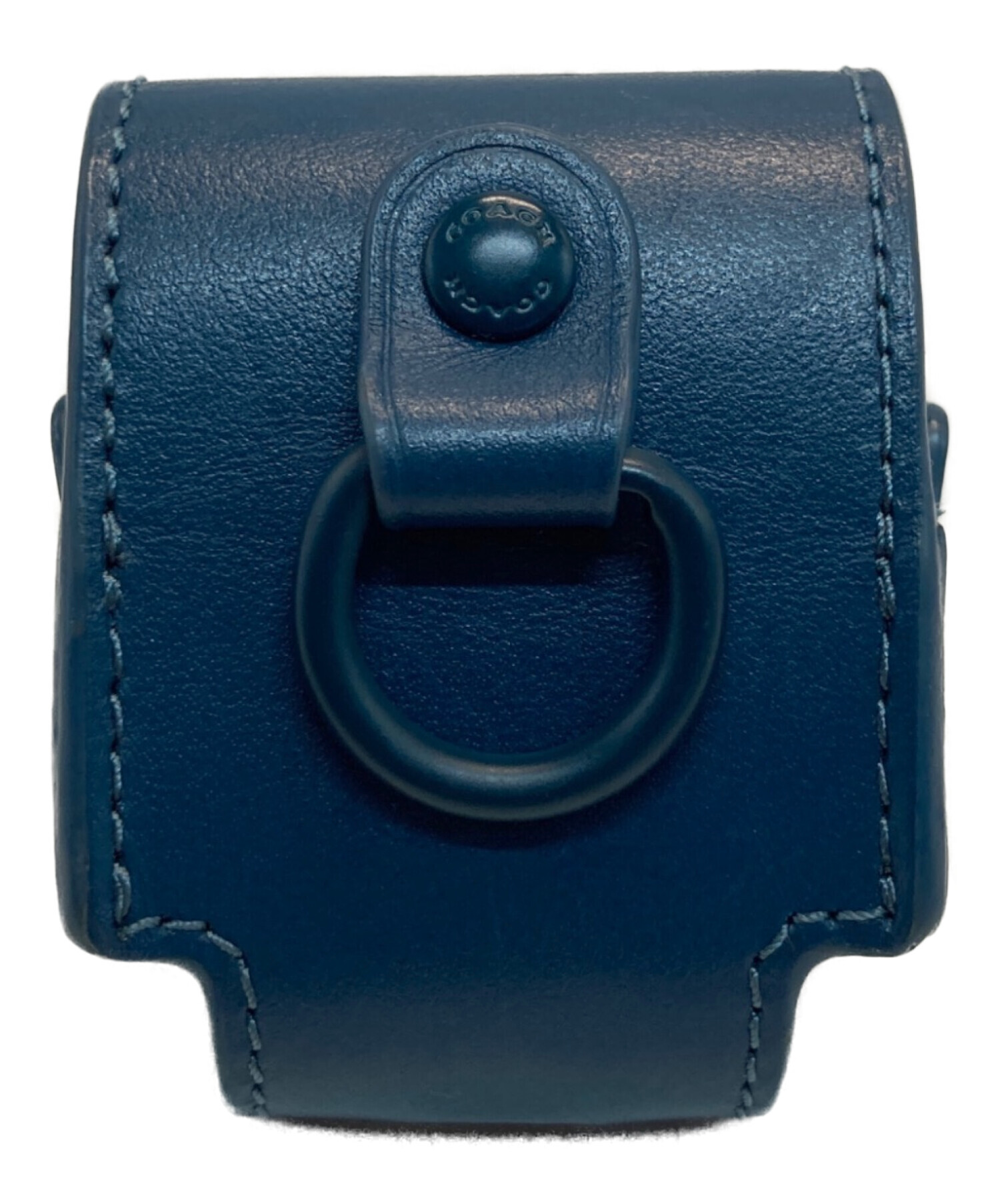 COACH ライトブルー イヤホンケース 中古・古着通販】COACH (コーチ) イヤホンケース ブルー｜ブランド