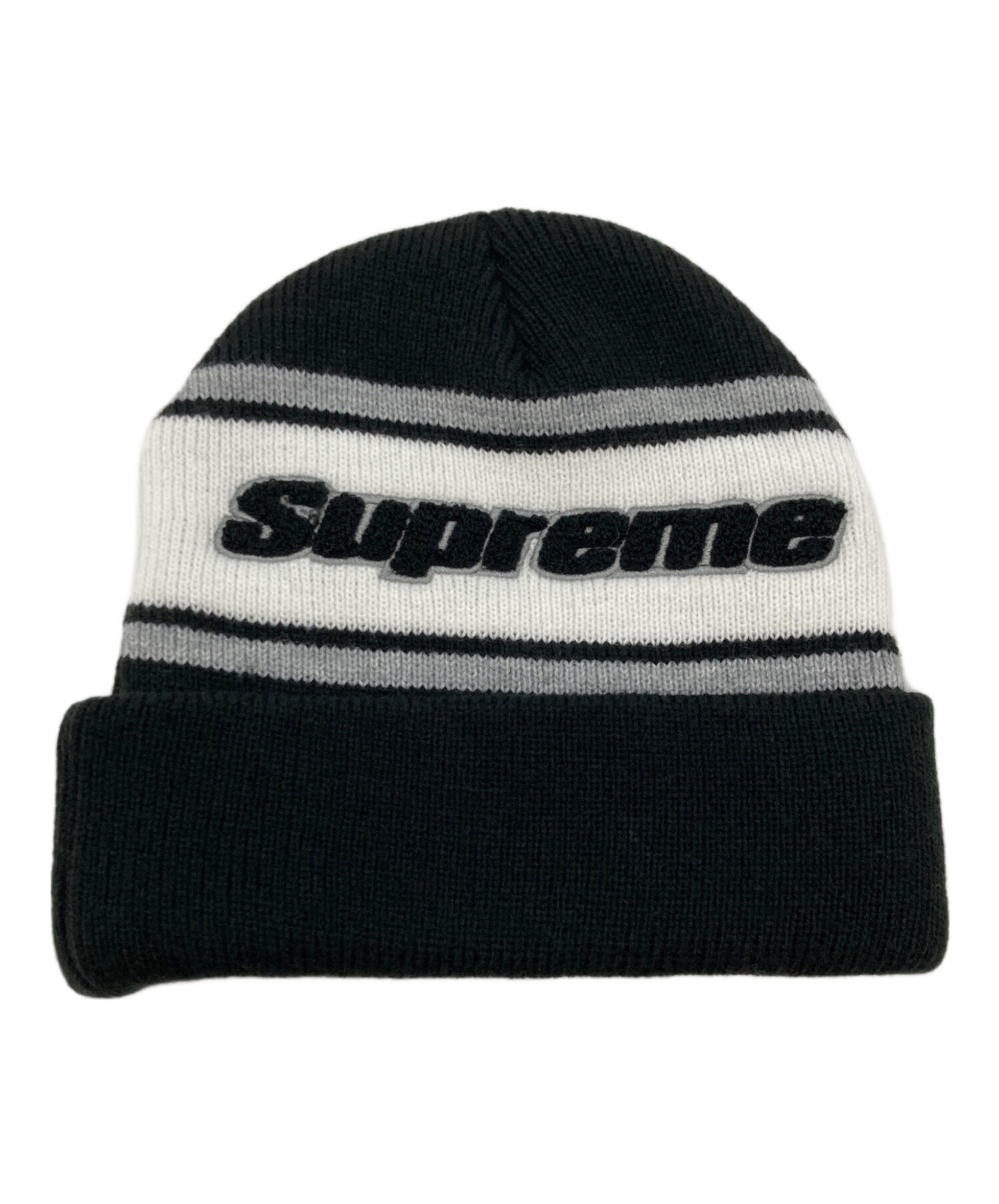 中古・古着通販】Supreme (シュプリーム) Chenille Stripe Beanie