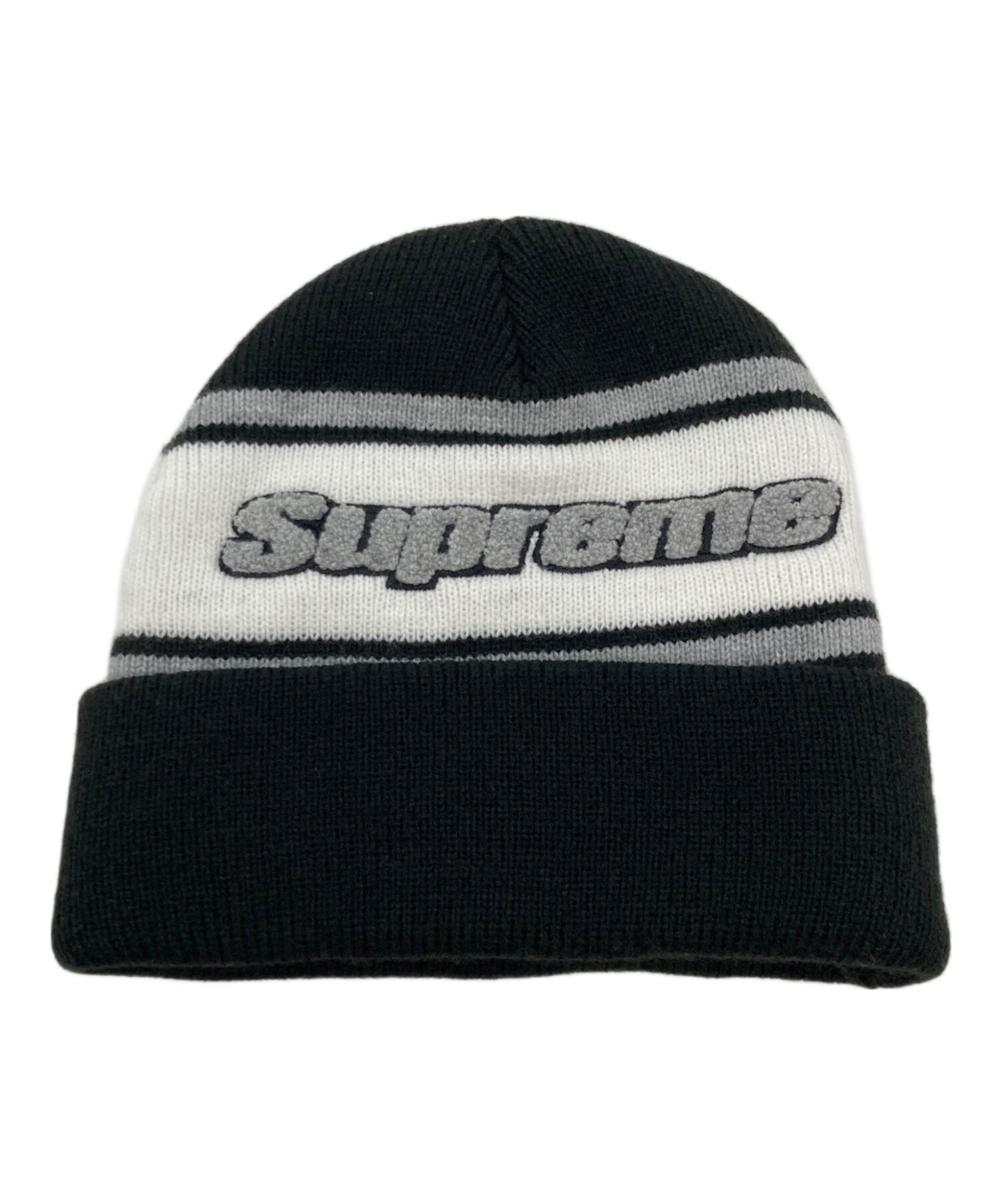 中古・古着通販】Supreme (シュプリーム) Chenille Stripe Beanie