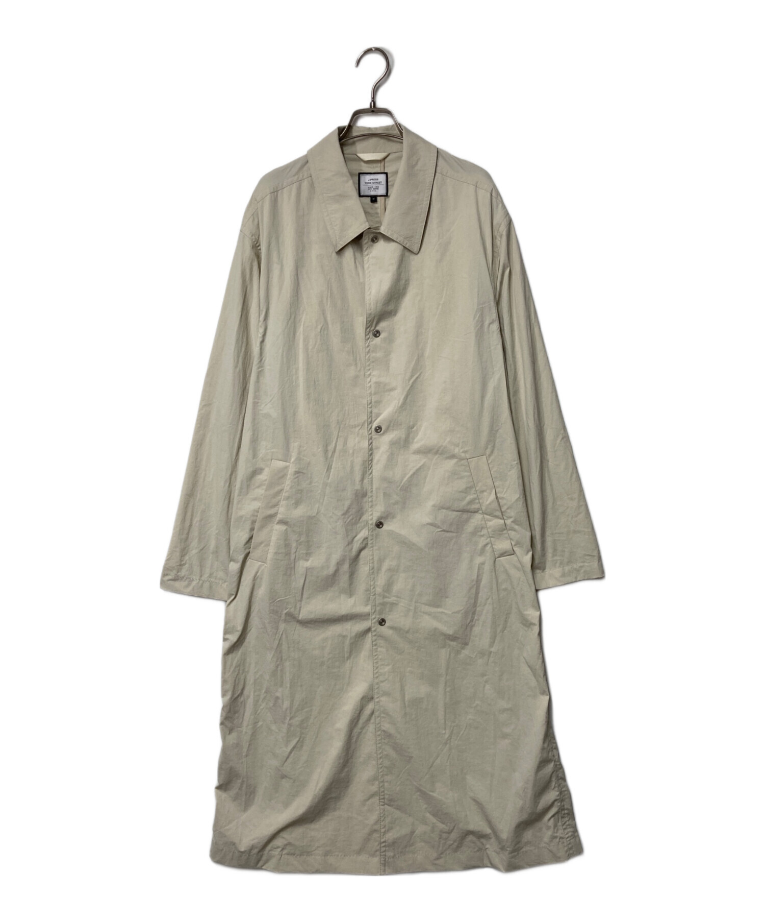 中古・古着通販】J.PRESS (ジェイプレス) ステンカラーコート ベージュ