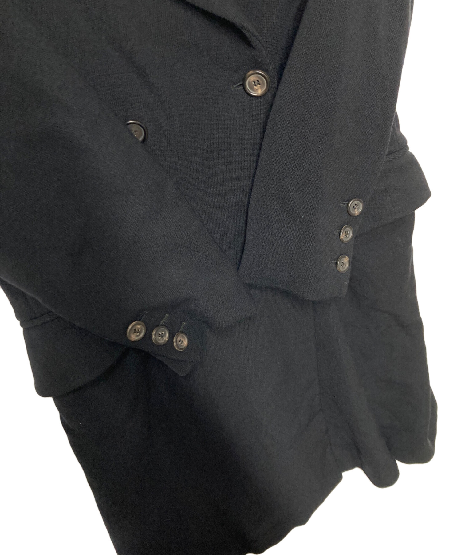 中古・古着通販】PRADA (プラダ) ロングコート ブラック サイズ:38
