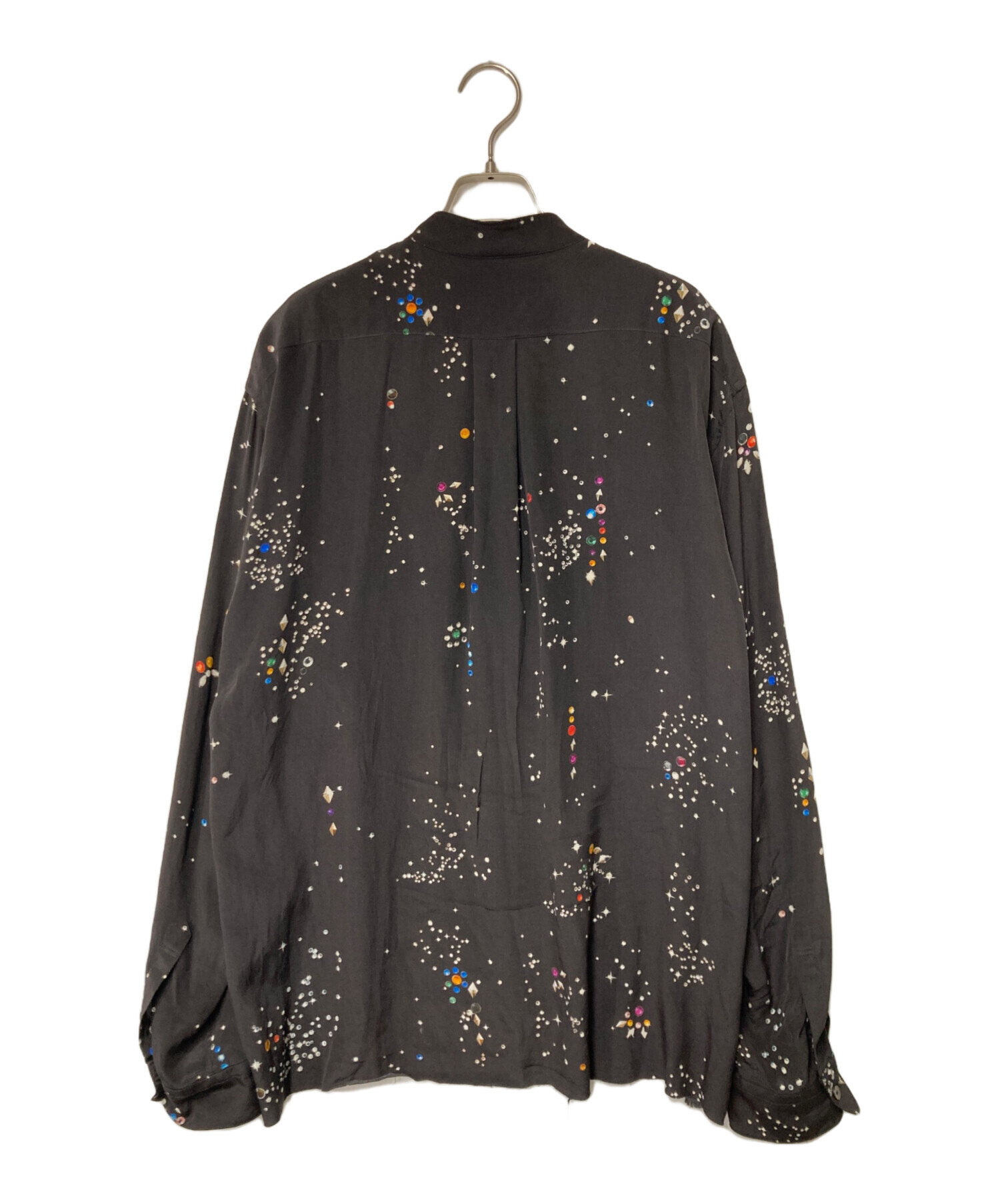中古・古着通販】MASU (エムエーエスユー) ZIP-UP GALAXY SILK SHIRT