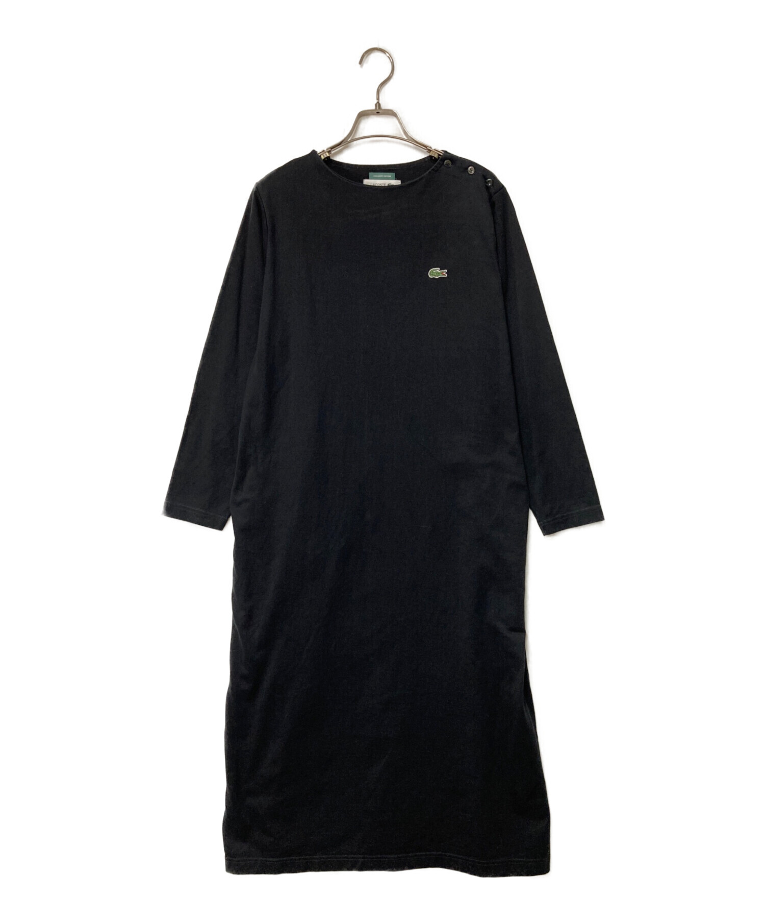お値下げ✨LACOSTE BEAMS BOY コラボ 新品38サイズ！ブラック 中古・古着通販】LACOSTE (ラコステ) BEAMS BOY (ビームスボーイ) 別注