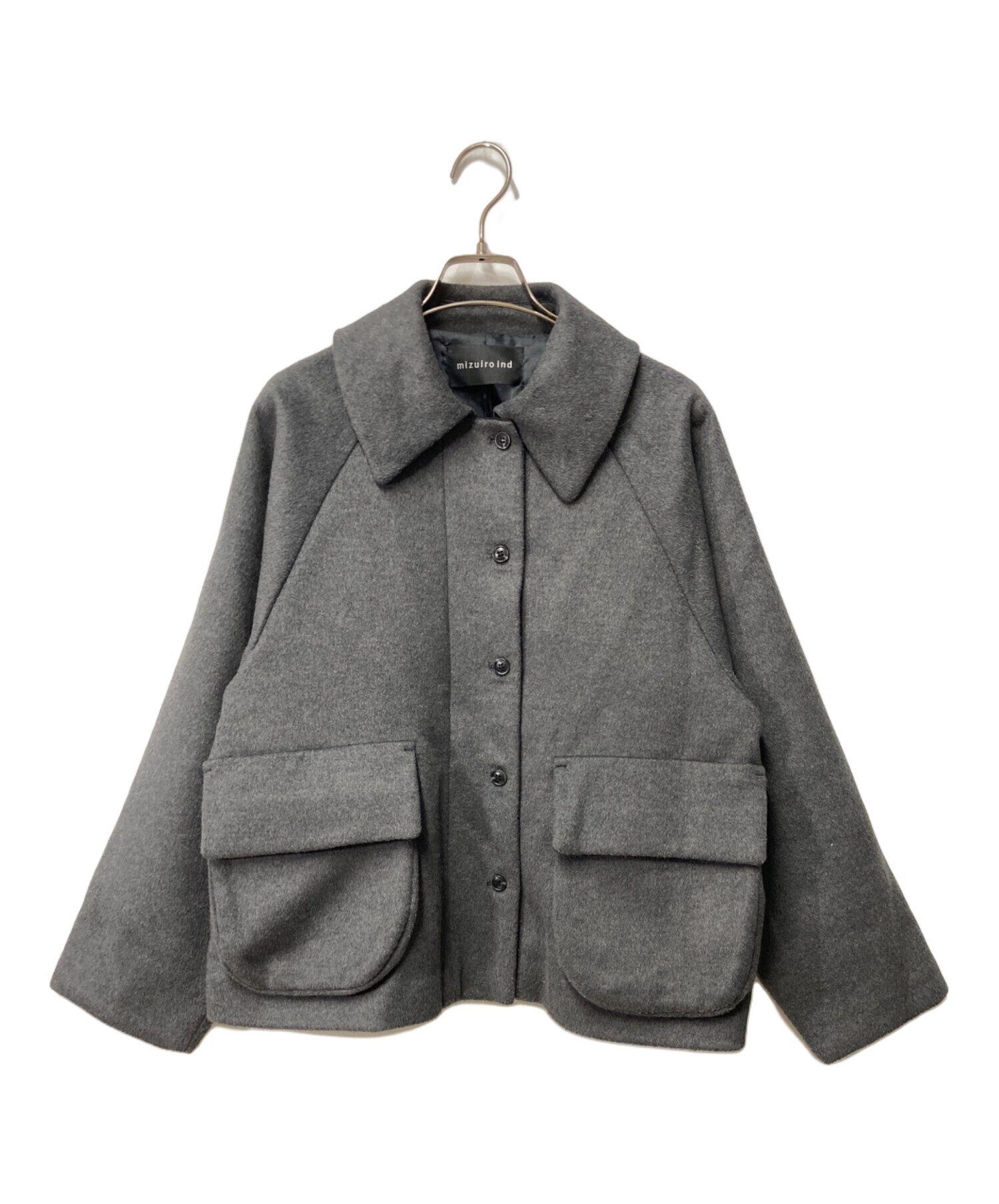 中古・古着通販】mizuiro-ind (ミズイロインド) ラグランショート 