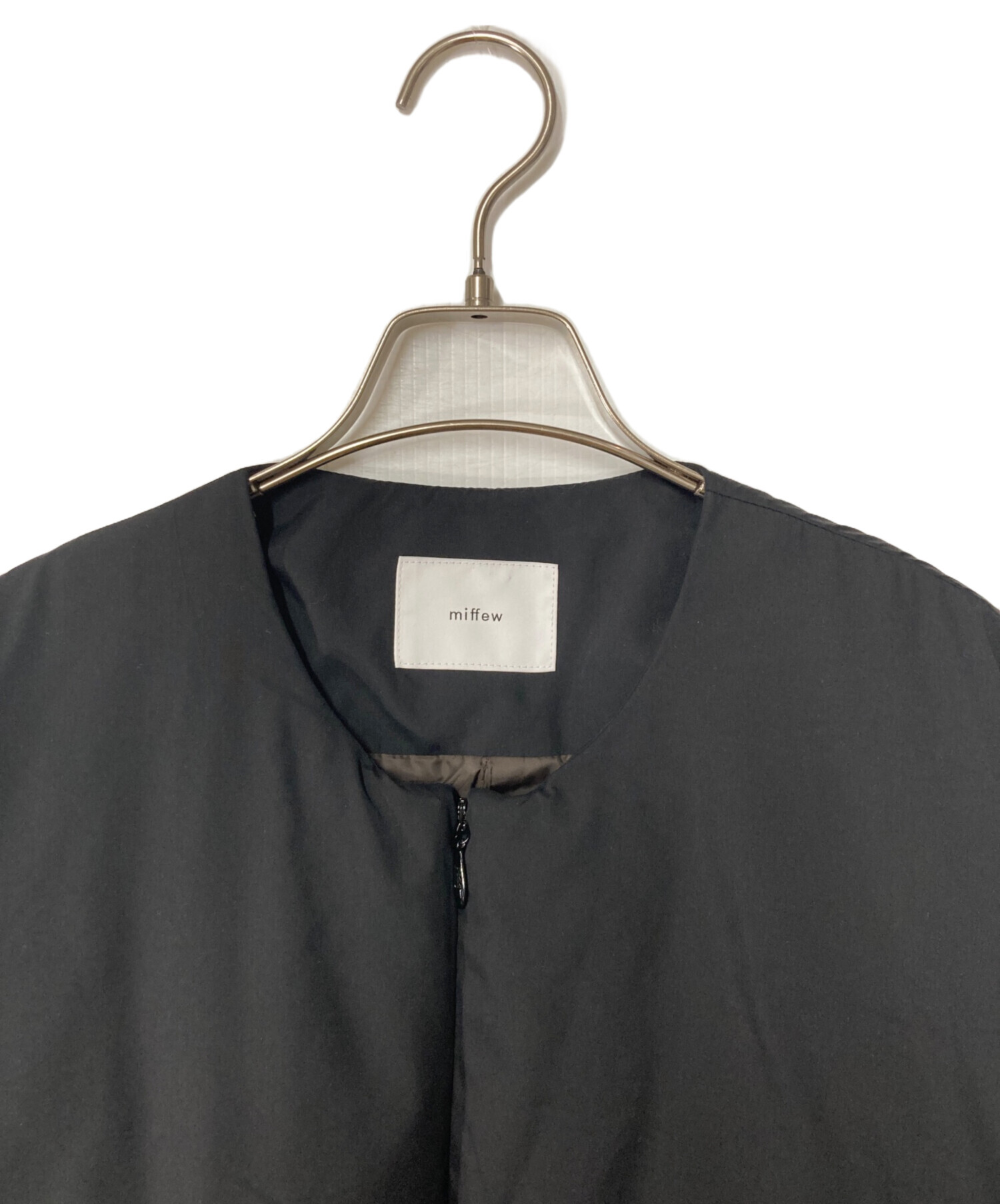 中古・古着通販】miffew (ミフュー) OVER DOWN JACKET ブラック サイズ 