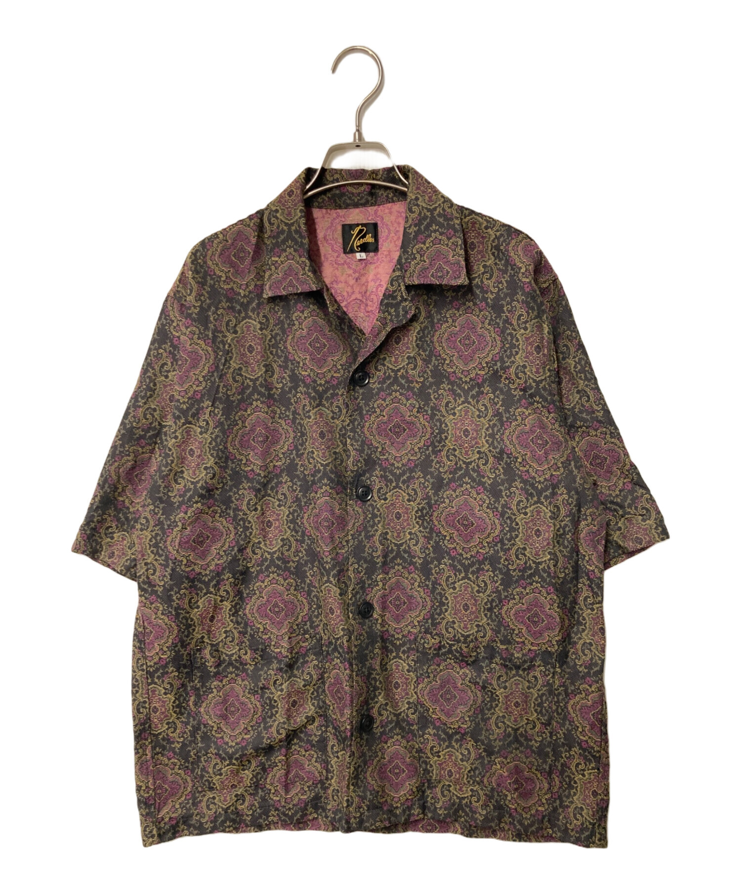 中古・古着通販】Needles (ニードルズ) Cabana Shirt - C/PE Arabesque 
