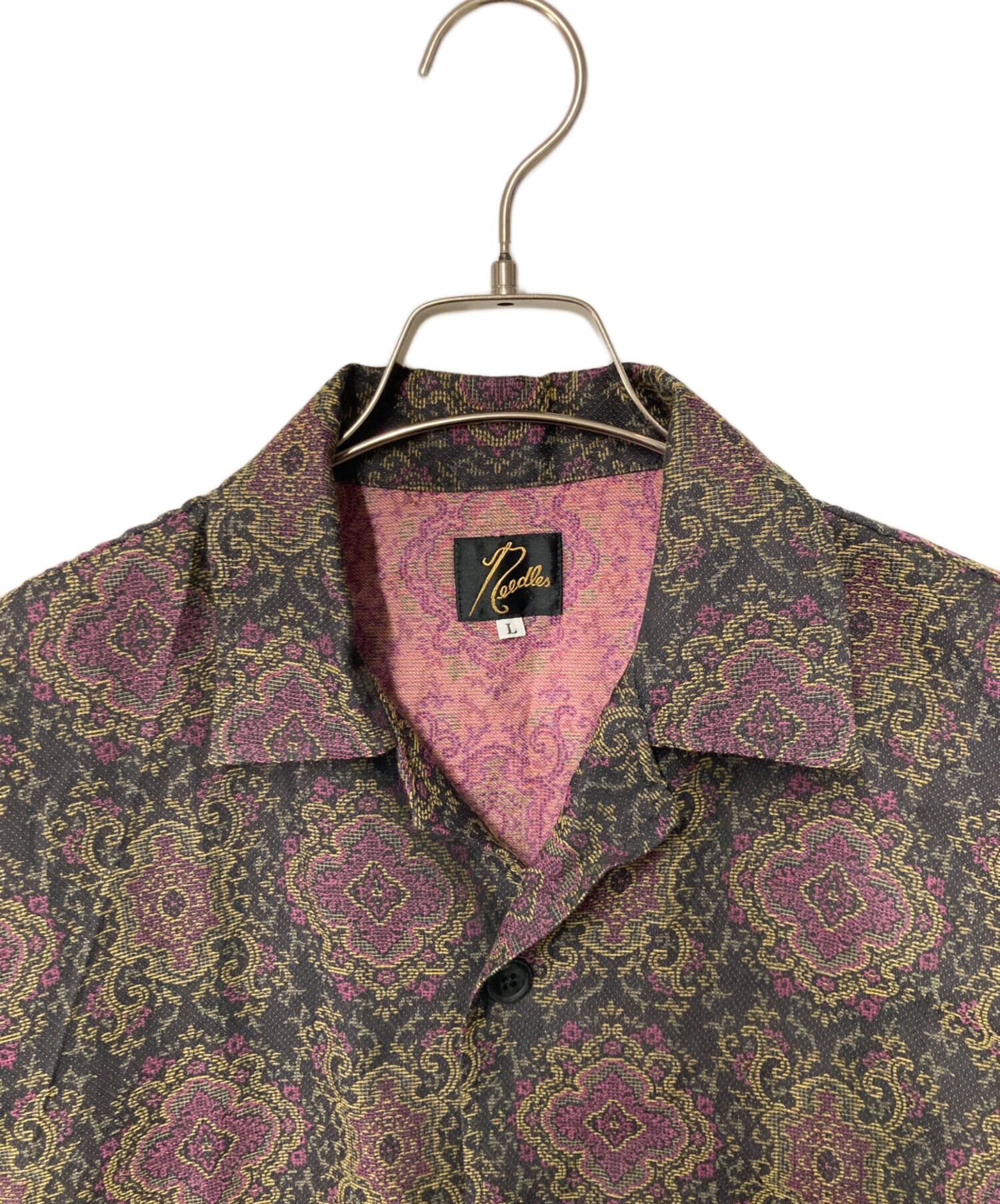 中古・古着通販】Needles (ニードルズ) Cabana Shirt - C/PE Arabesque 