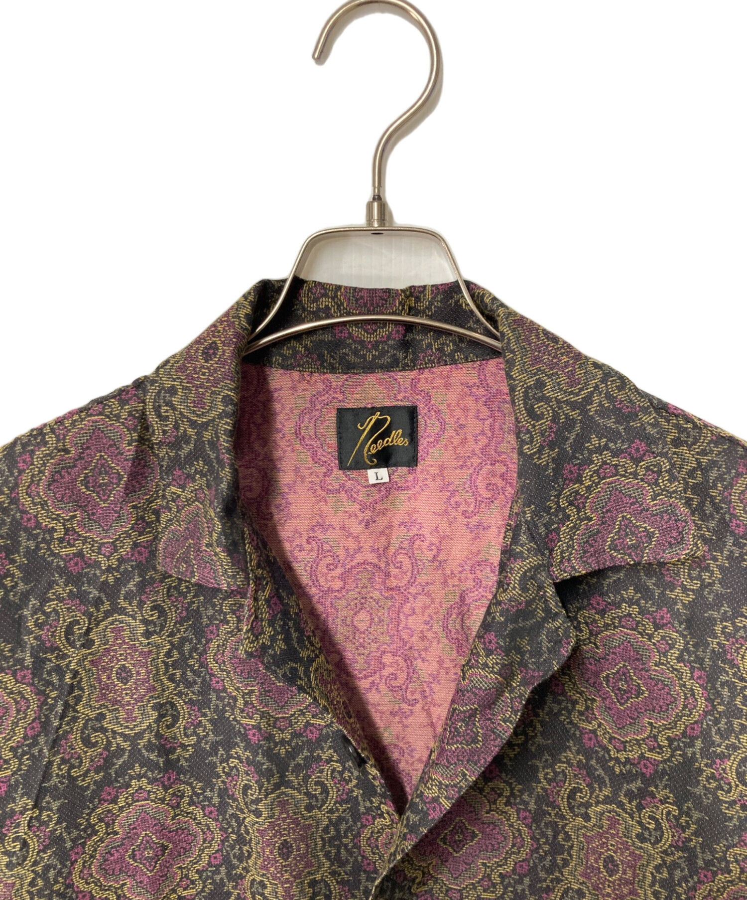 中古・古着通販】Needles (ニードルズ) Cabana Shirt - C/PE Arabesque 