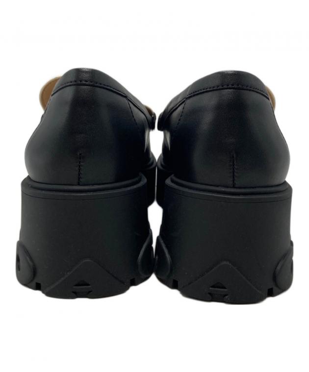 中古・古着通販】COACH (コーチ) ルーシー ローファー ブラック 